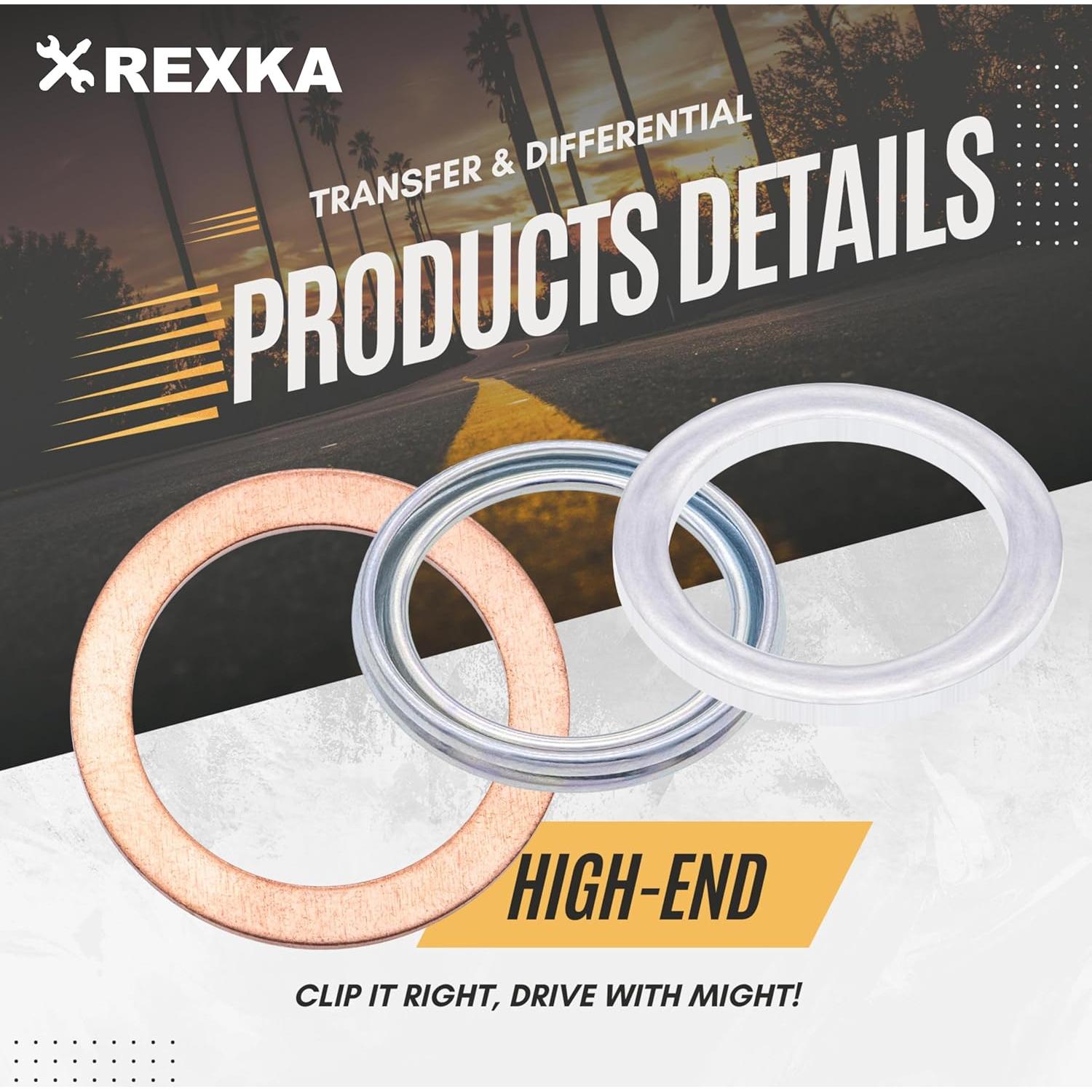 Kit de Juntas Rexka 12 Piezas para Toyota Lexus Transferencia