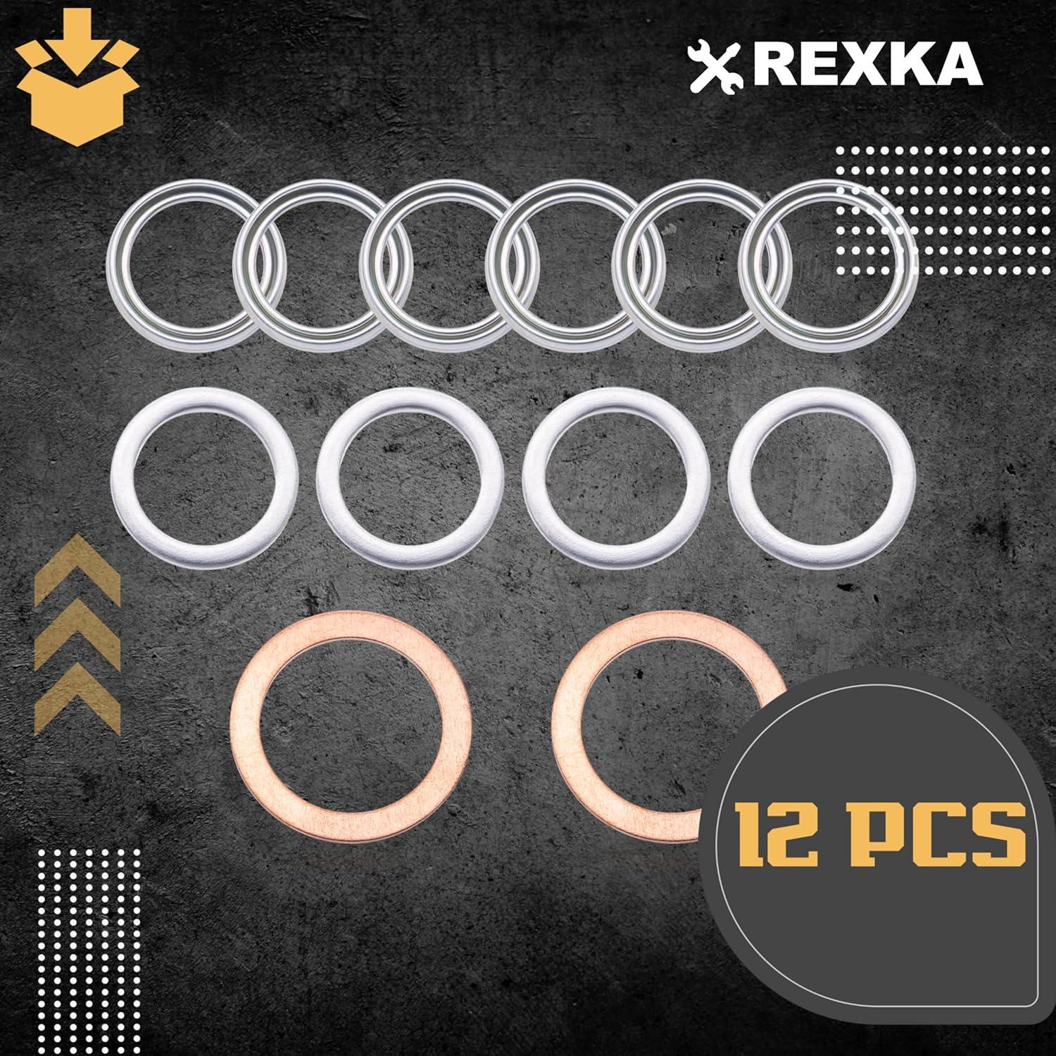 Kit de Juntas Rexka 12 Piezas para Toyota Lexus Transferencia