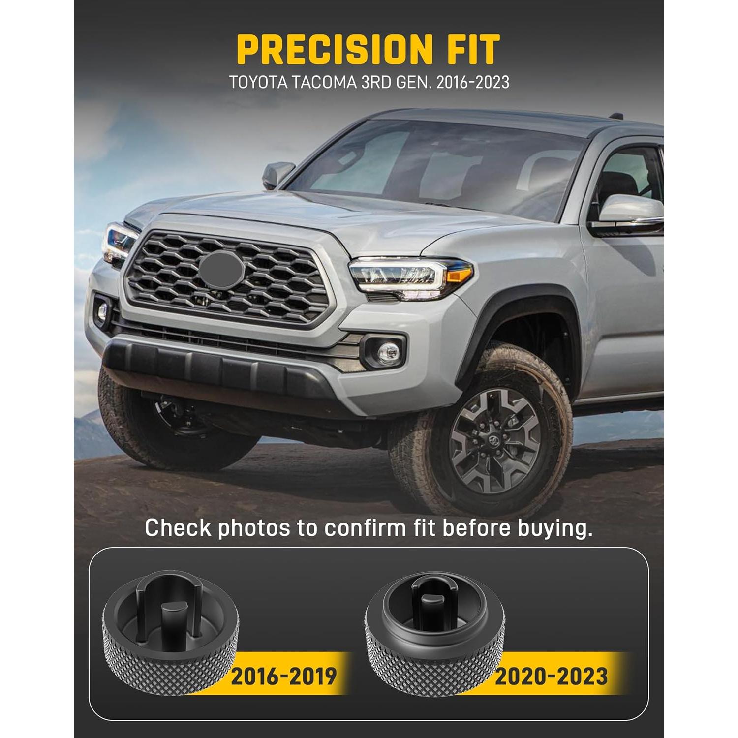 Perillas de Volumen Wyckoff para Toyota Tacoma 2016-2023