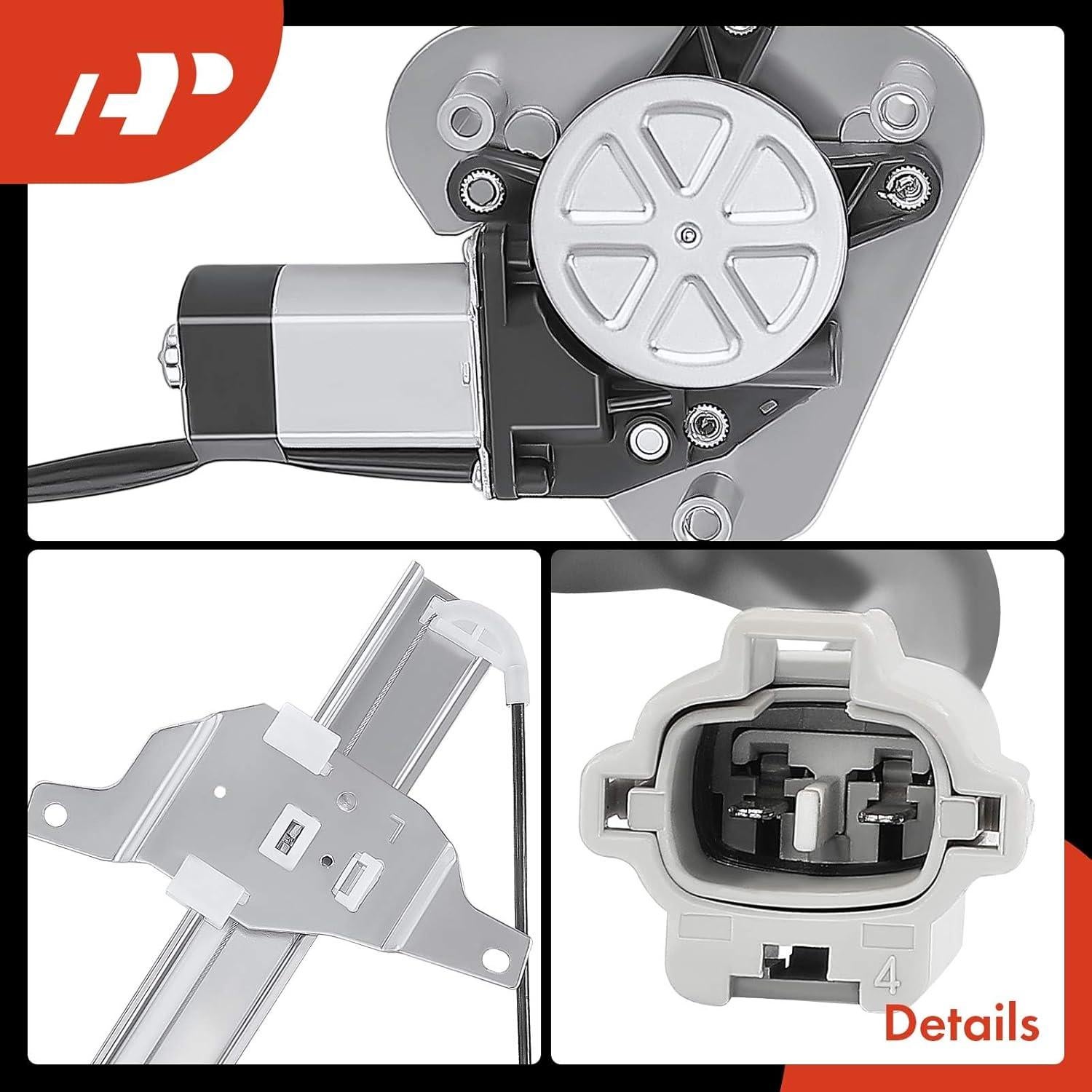 Regulador de Ventana Eléctrico A-Premium Lado Izquierdo 1993-1997