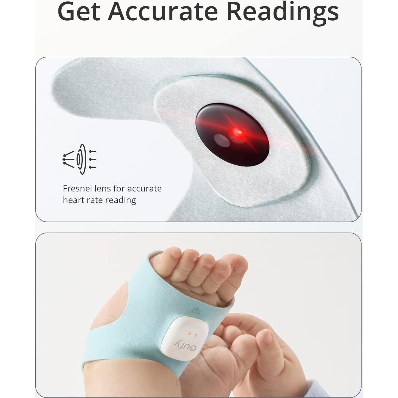 Monitor Bebé Eufy Security Smart Sock 0-18 meses Wi-Fi