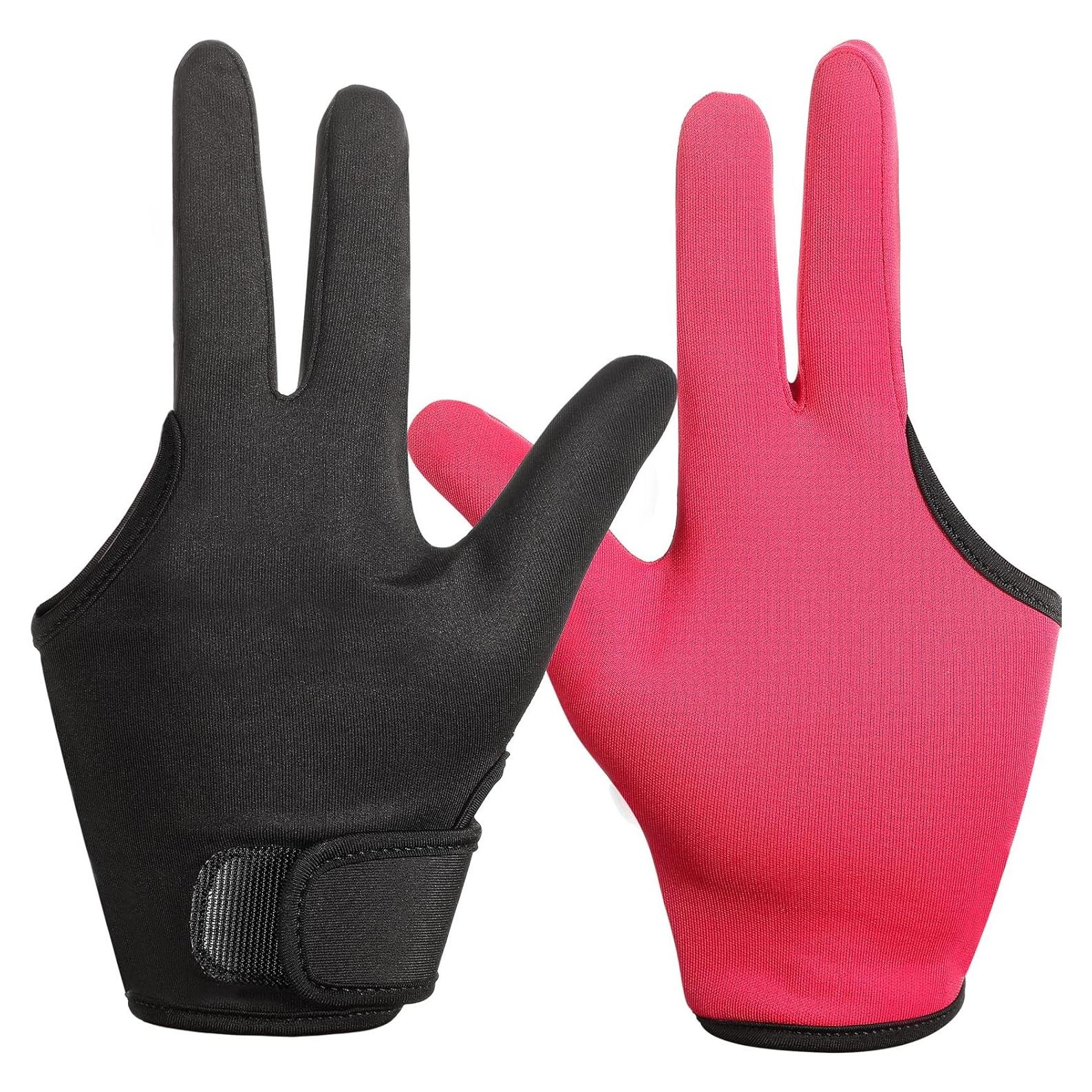 Geyoga Guantes Resistentes al Calor 3 Dedos para Estilismo