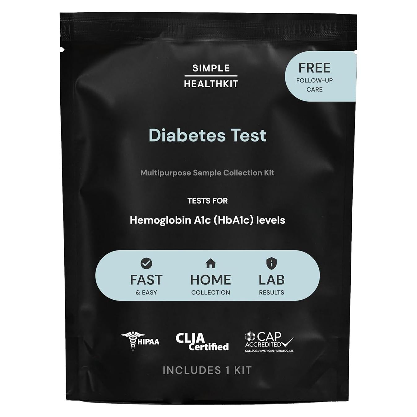 Kit de Prueba de Diabetes Simple HealthKit HbA1c en Casa