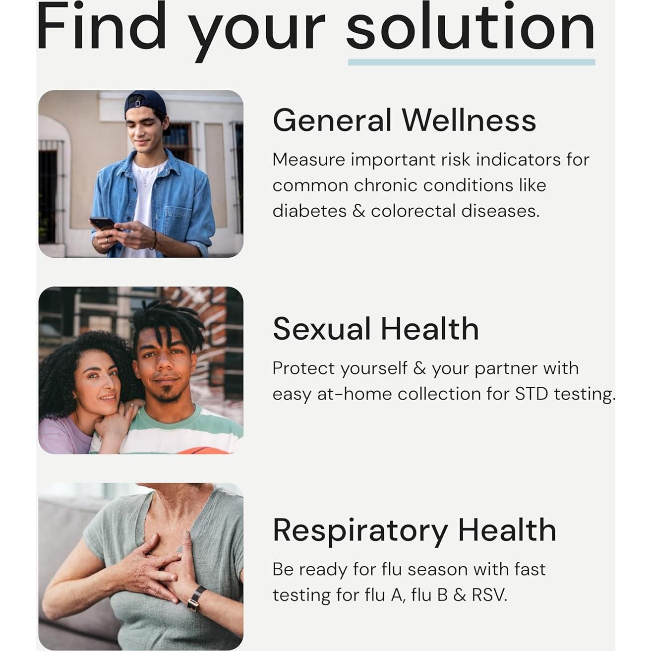 Kit de Prueba de Diabetes Simple HealthKit HbA1c en Casa