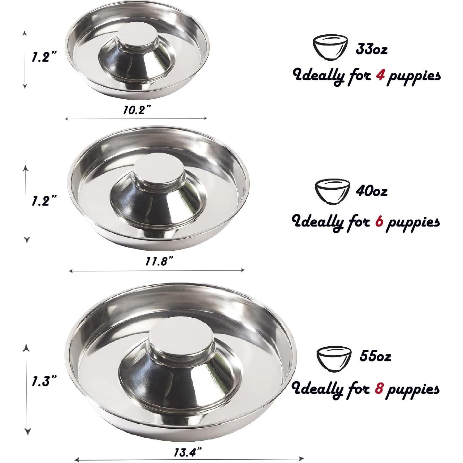 Cuenco para Cachorros Sheldamy Acero Inoxidable 25.9 cm