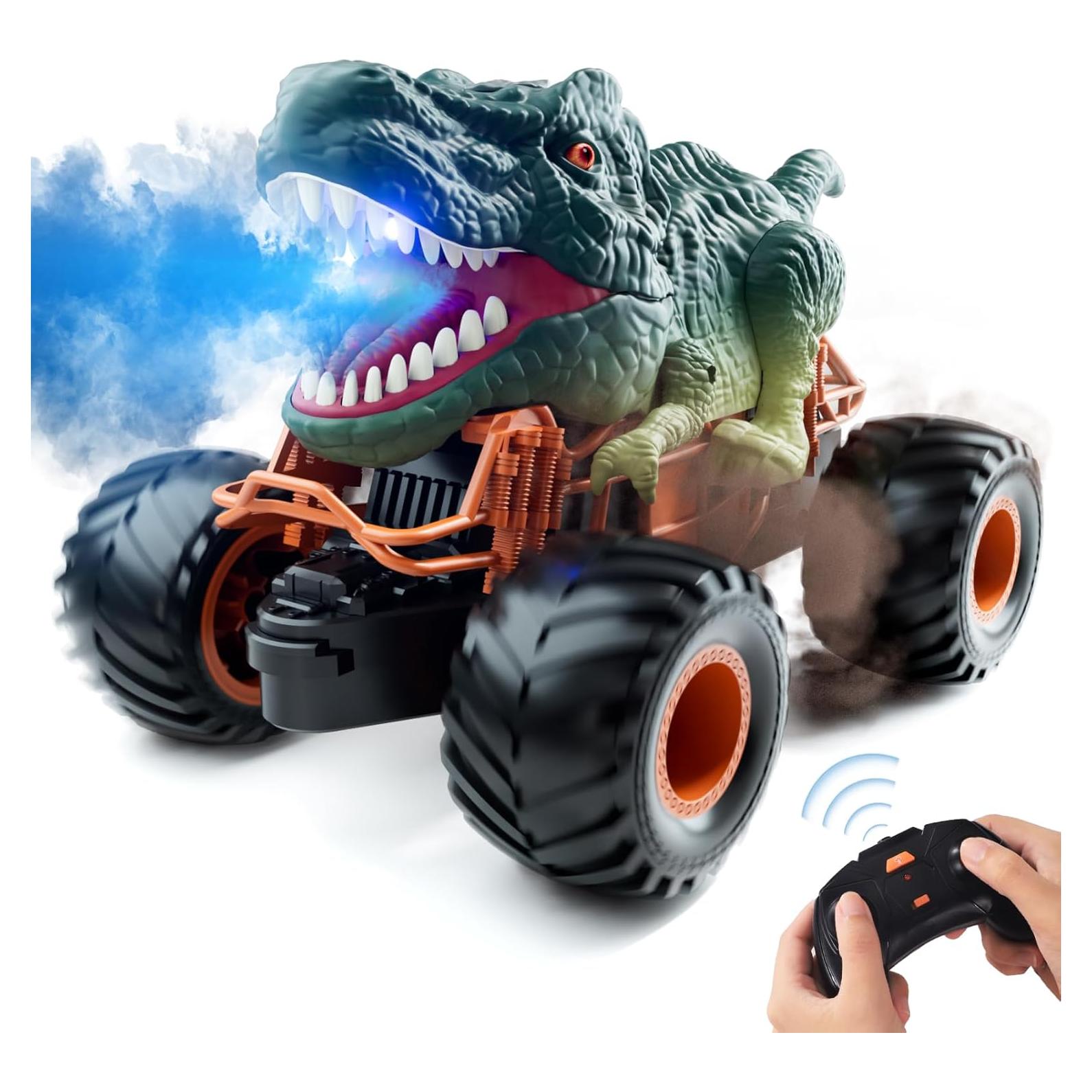 Coche Dinosaurio RC Bennol T-Rex con Luz y Sonido