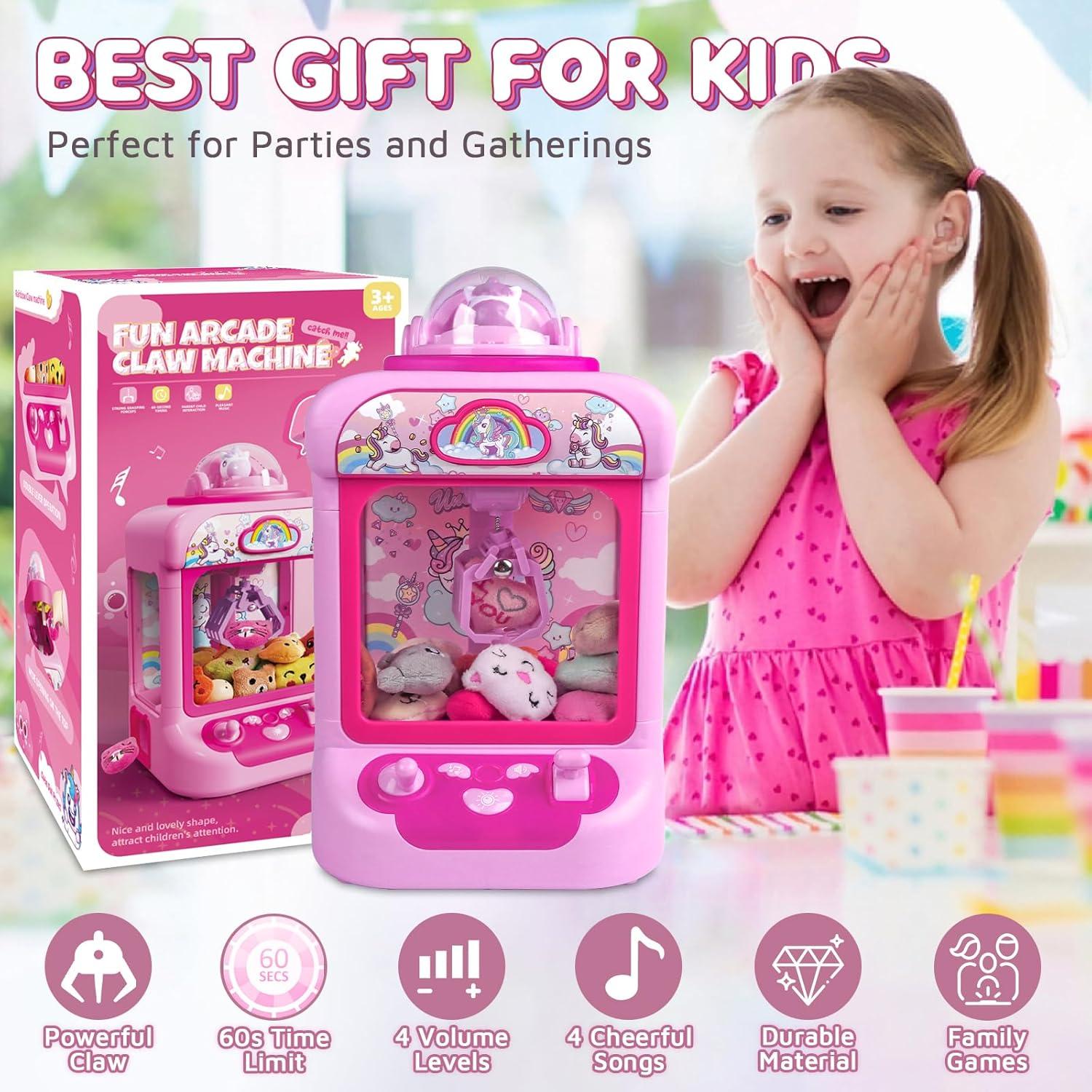 Mini Máquina de Garras Unicornio Marlrin con 20 Peluches