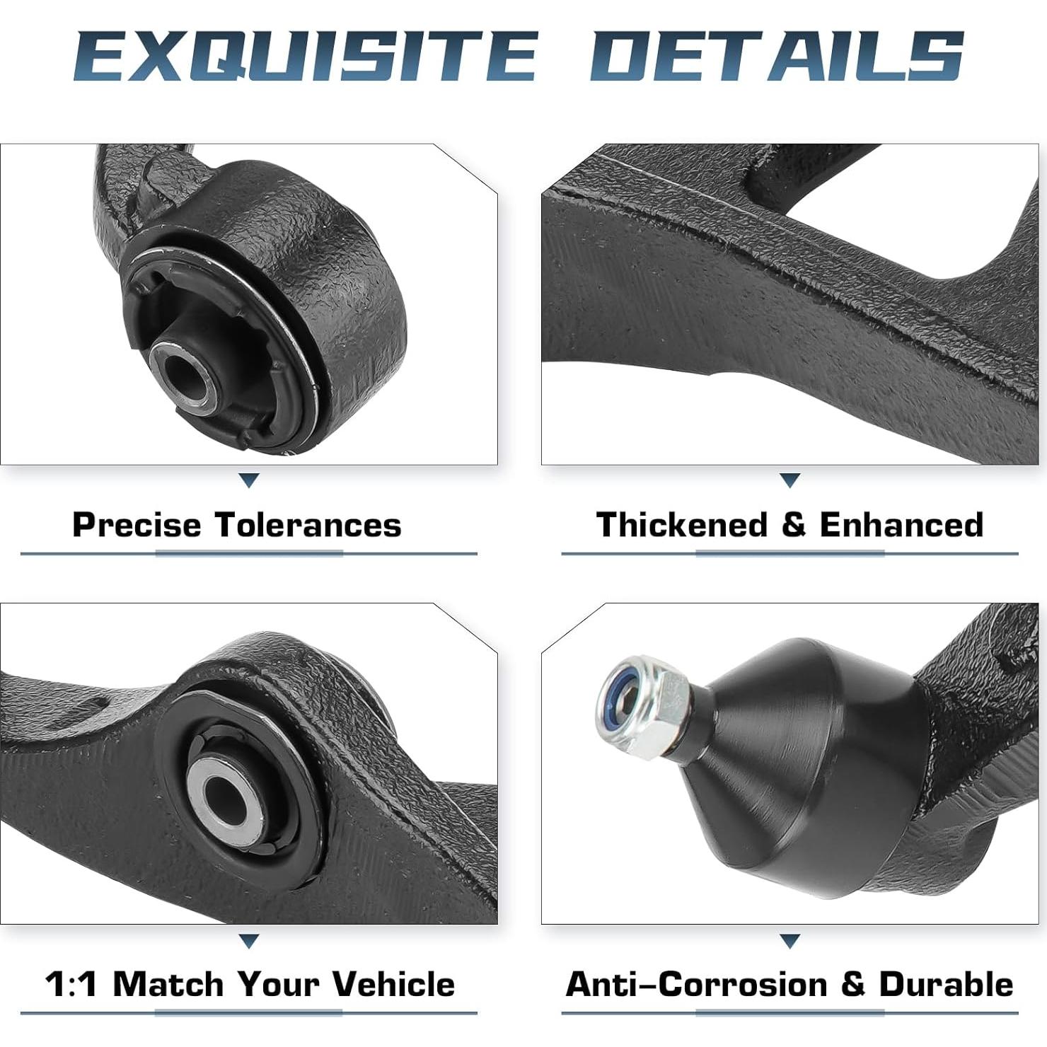 Brazos de Control Inferiores Delanteros Autsurles para Chrysler 300 y Dodge Charger AWD