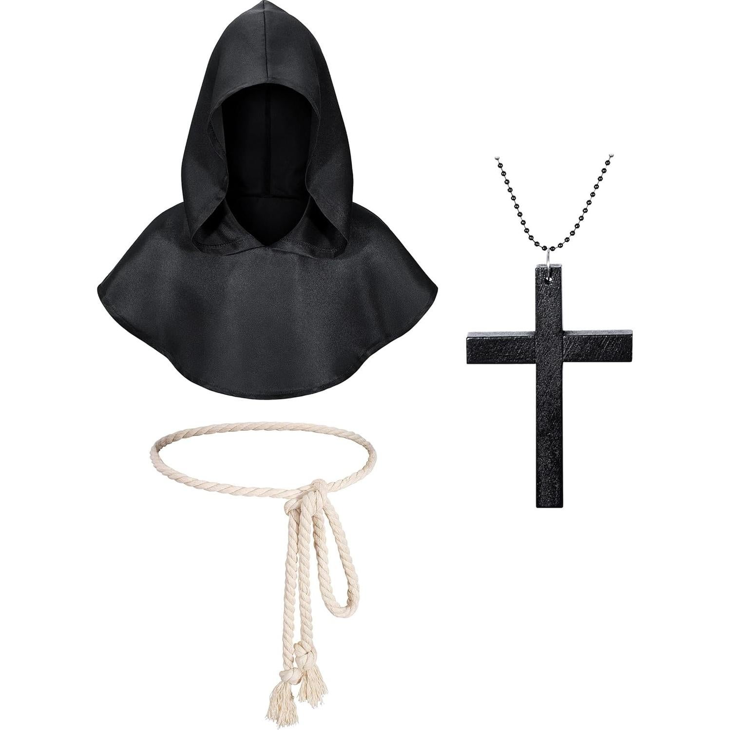 Disfraz de Monje Medieval Renacentista para Niños - JH24-BK-110