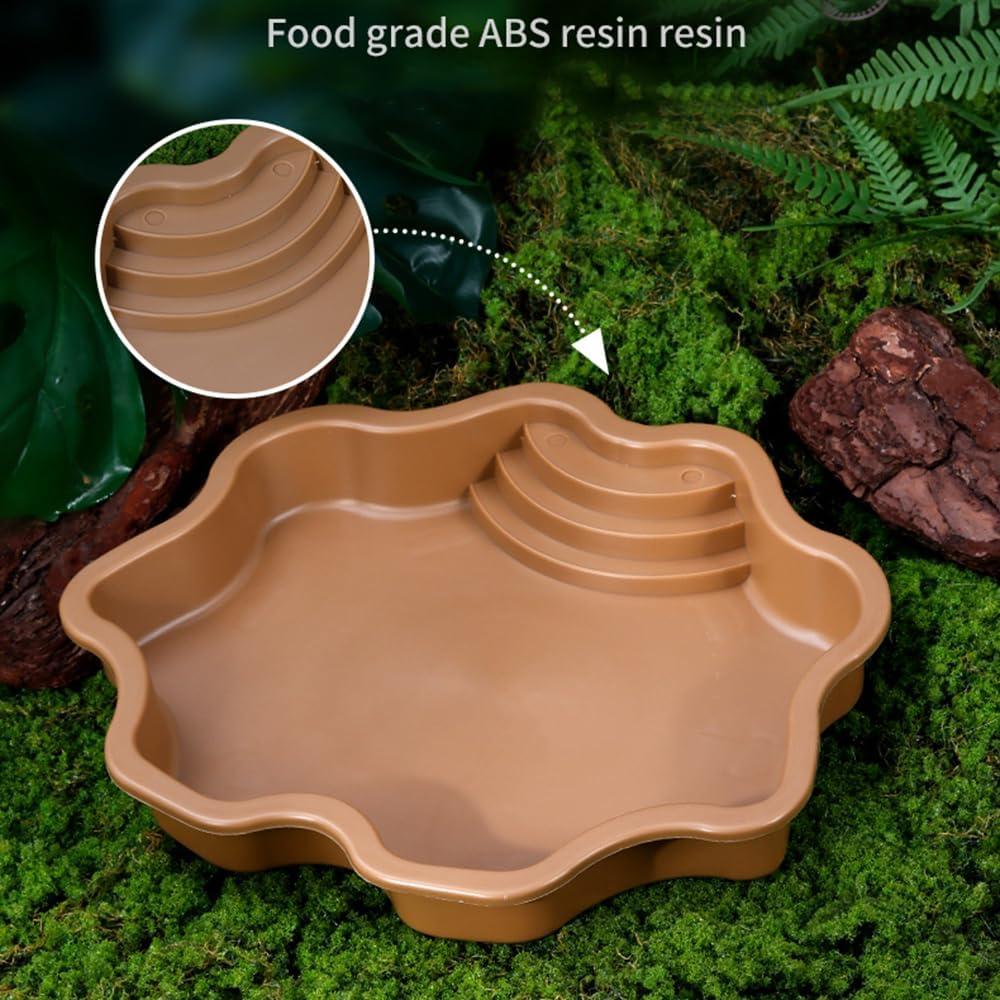 Piscina para Tortugas HIERYAN 30 cm Amarillo Terracota