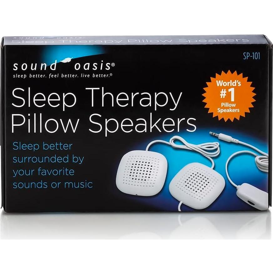 Altavoces de Almohada Sound Oasis SP-101, Estéreo Ultradelgados