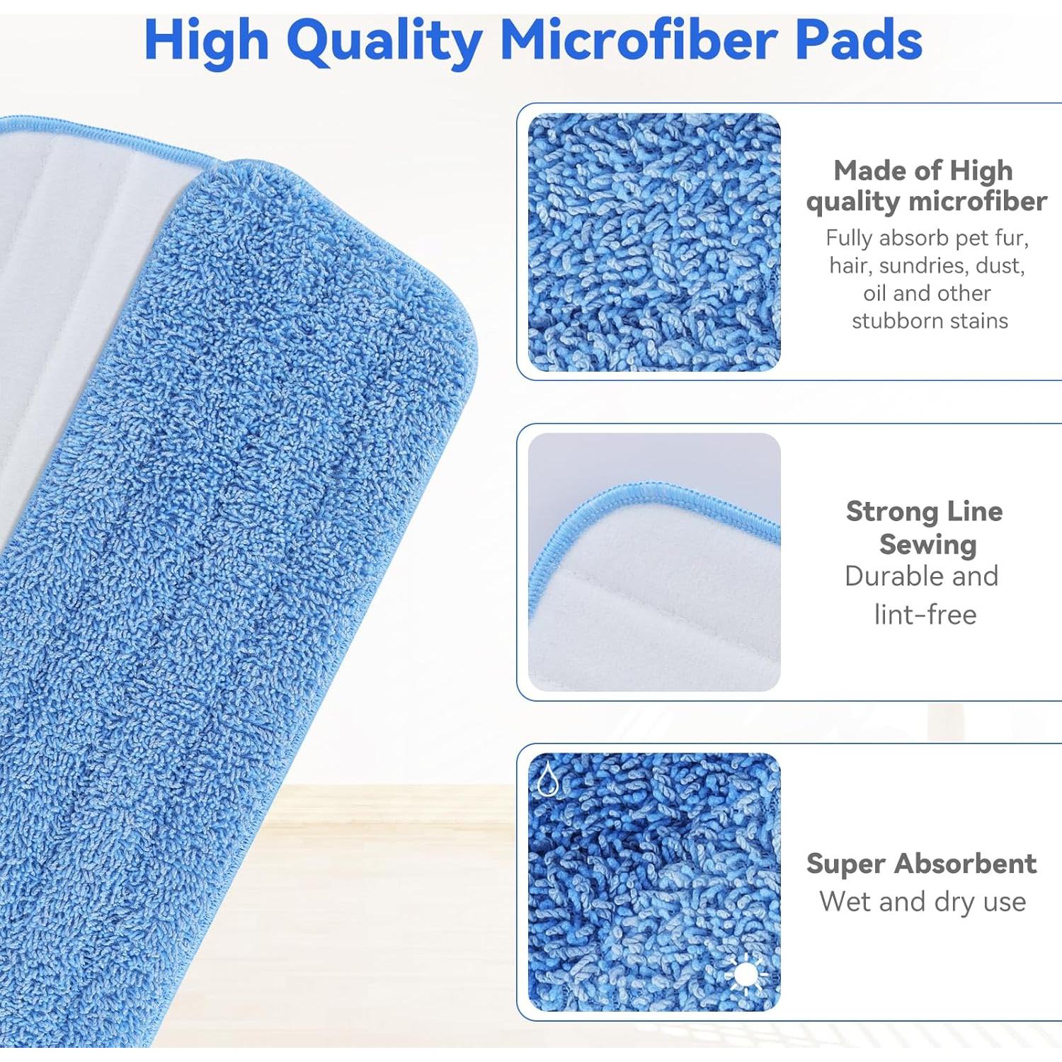 Paños de Microfibra Reutilizables Sgizoku 41.91x13.97cm - 10 Unidades