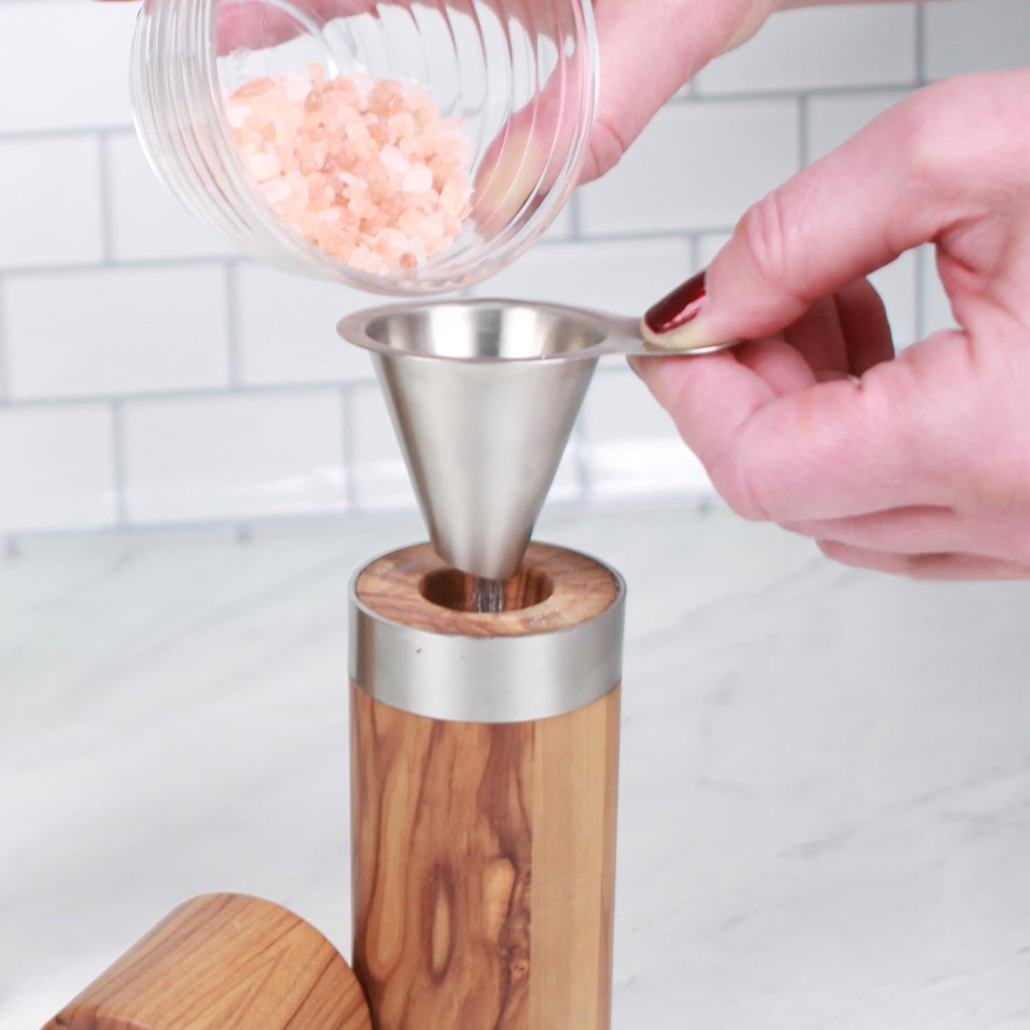 Embudo de Cocina RSVP Acero Inoxidable 600ml Apto Lavavajillas