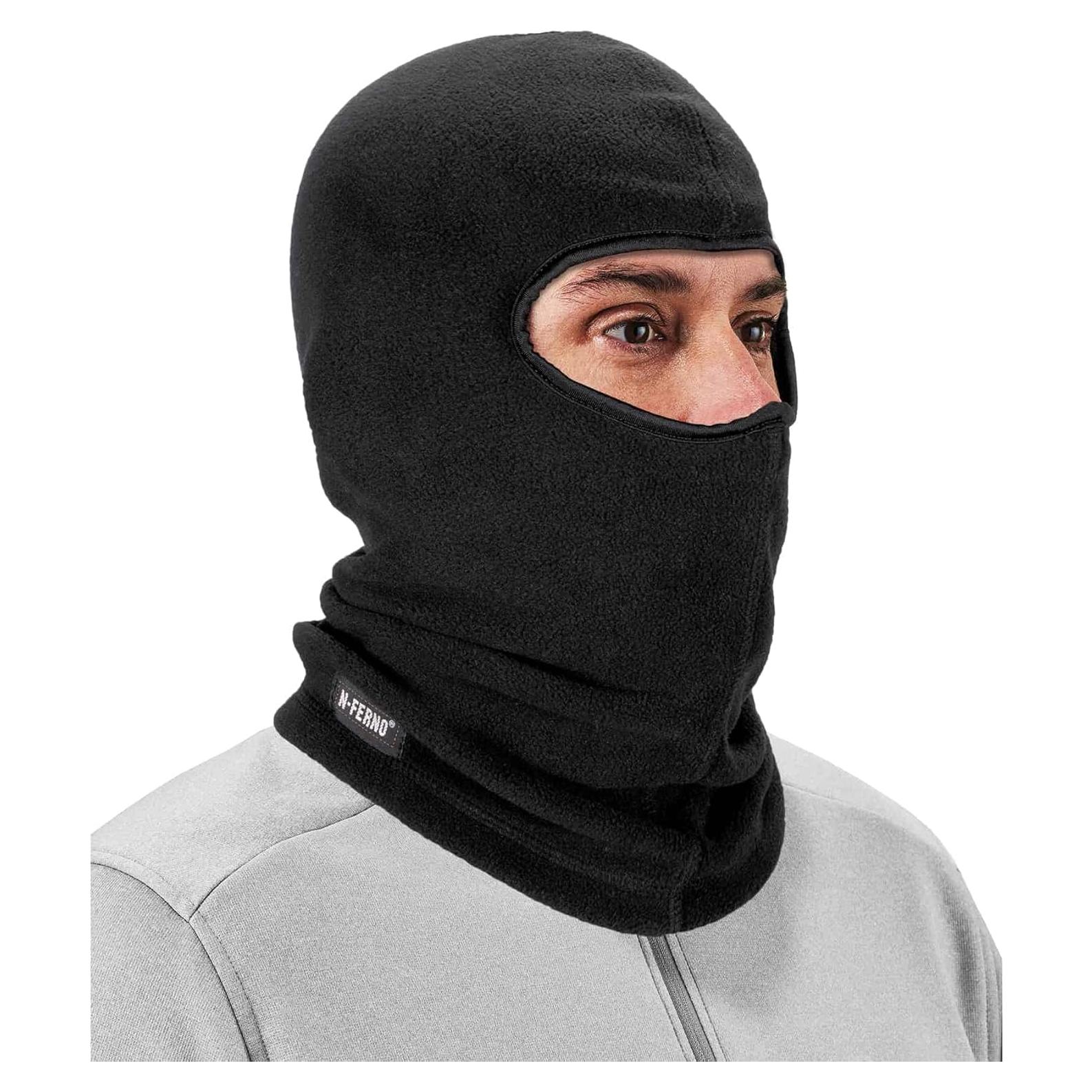 Balaclava Ergodyne N-Ferno 6821 Franela Térmica Negra