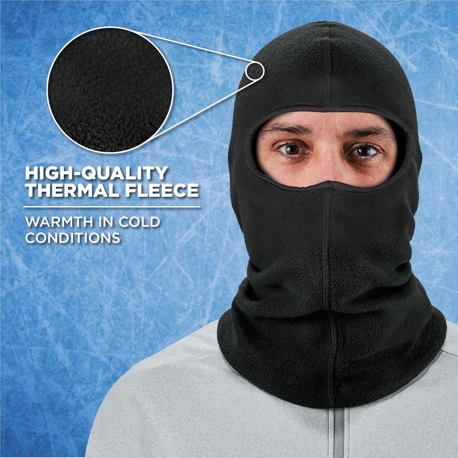 Balaclava Ergodyne N-Ferno 6821 Franela Térmica Negra