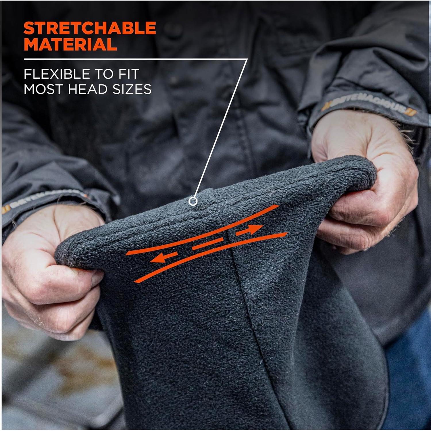 Balaclava Ergodyne N-Ferno 6821 Franela Térmica Negra