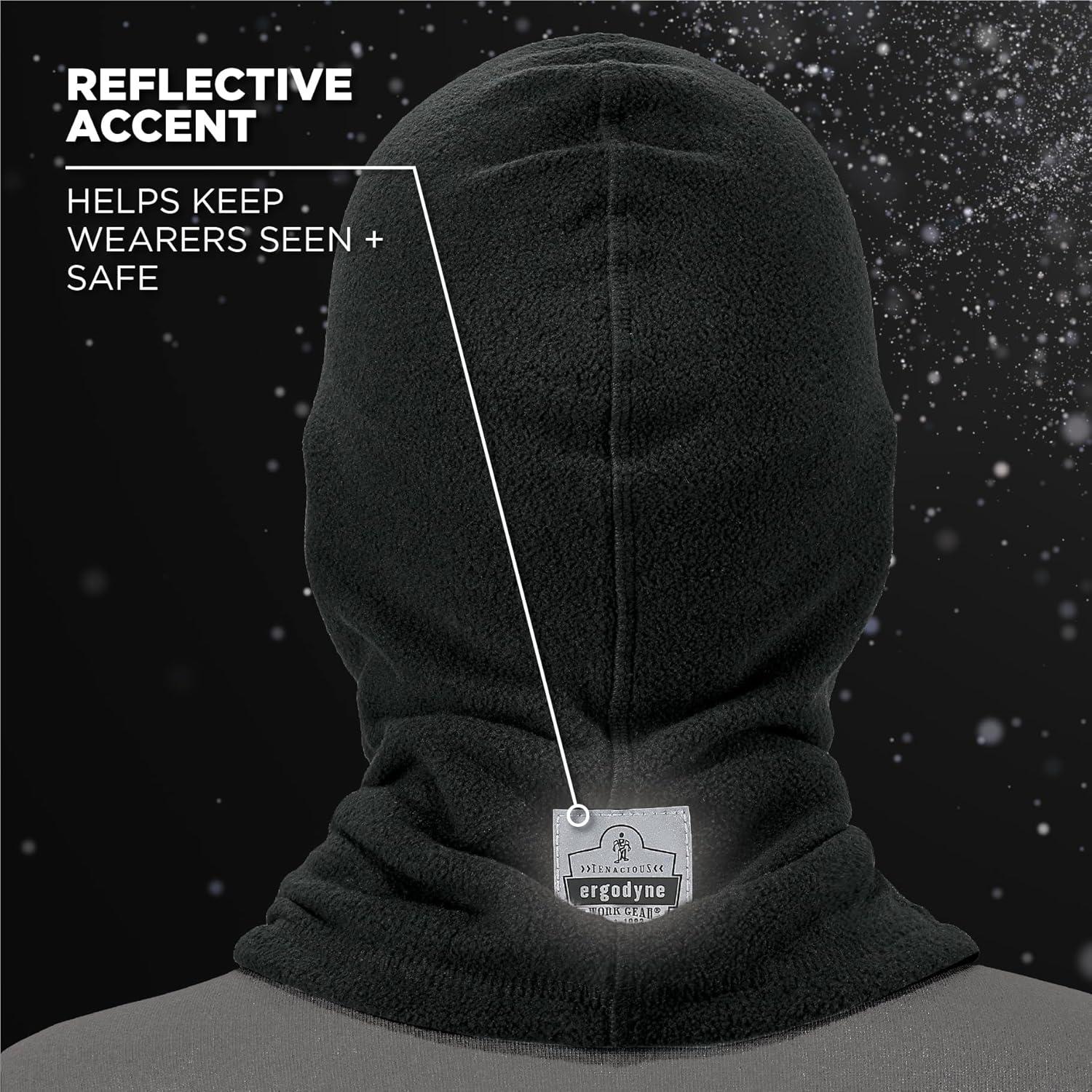 Balaclava Ergodyne N-Ferno 6821 Franela Térmica Negra