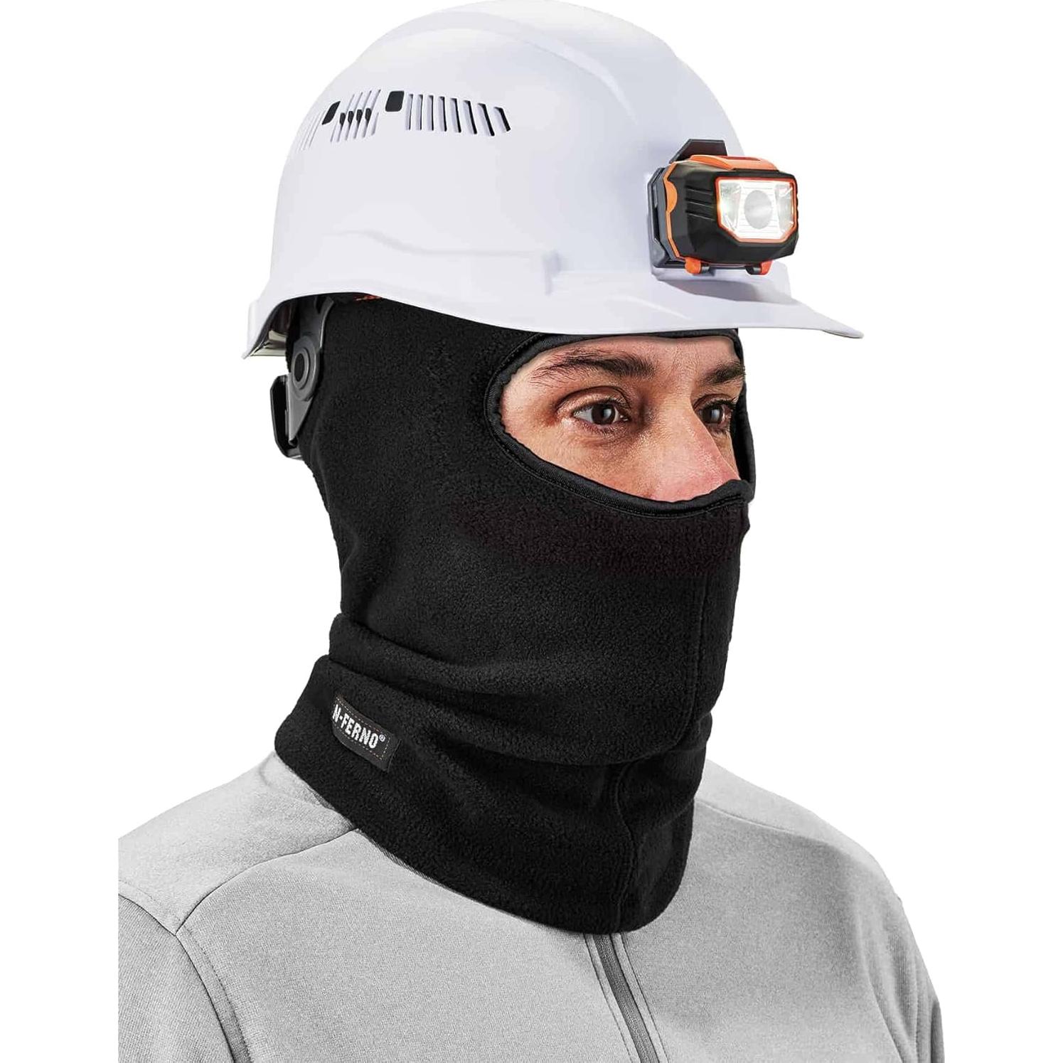 Balaclava Ergodyne N-Ferno 6821 Franela Térmica Negra