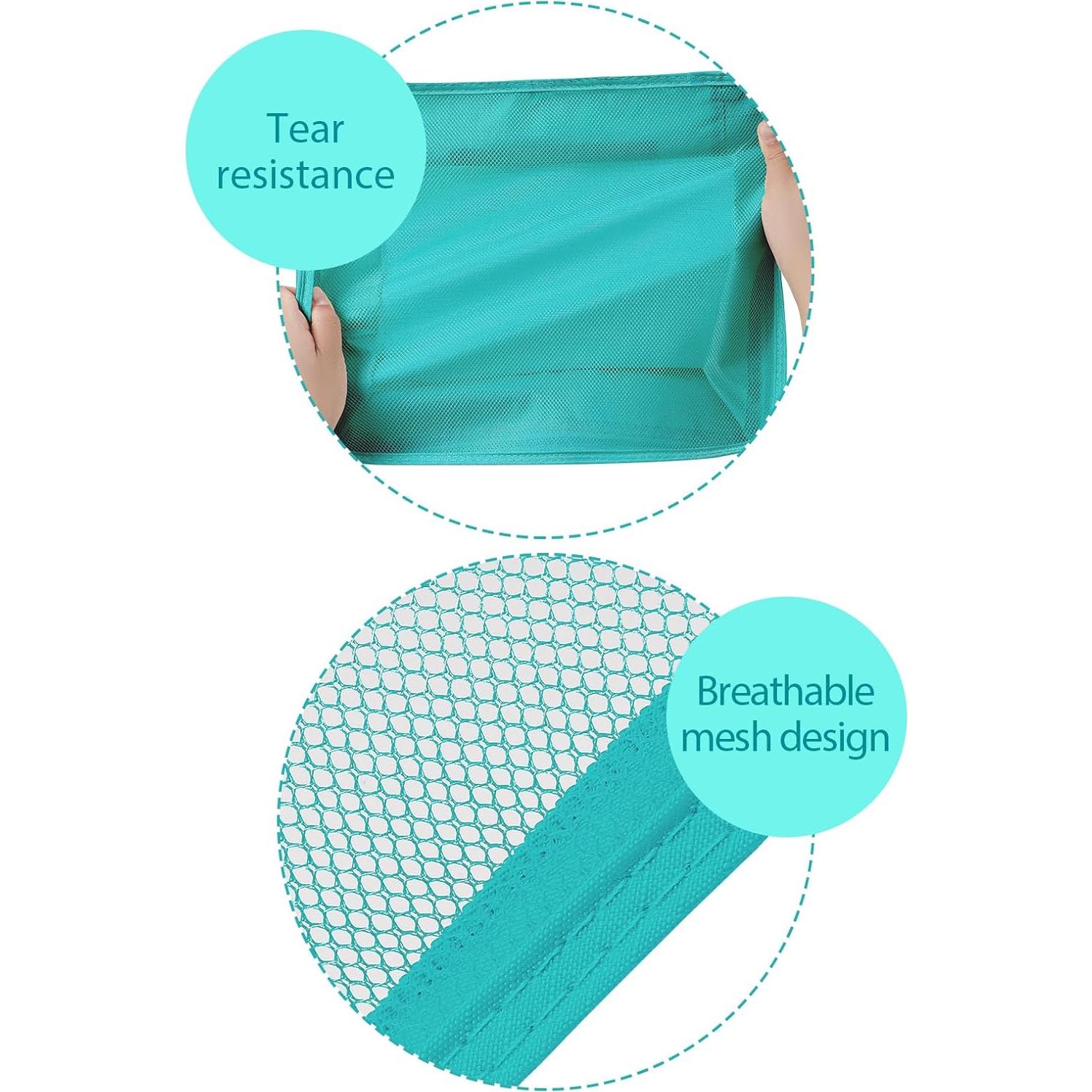 Cubos de Empaque DIMJ 8 Piezas Verde - Organizador de Viaje