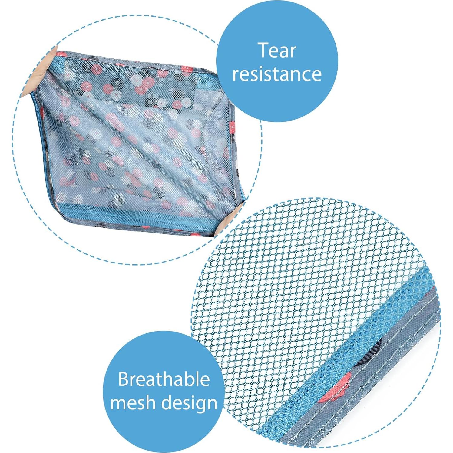 Cubos de Empaque DIMJ - 8 Piezas Nylon Resistente al Agua