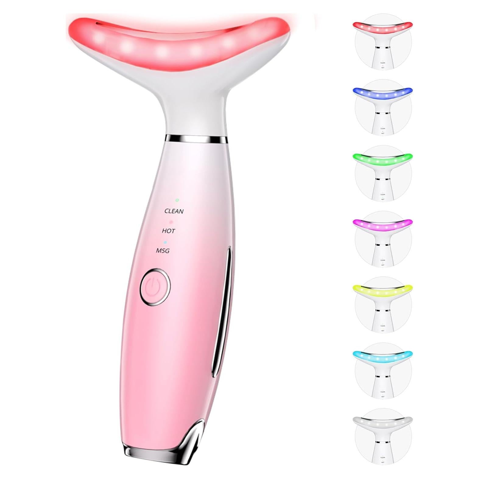 Máquina Galvánica Trinity Rosa - Terapia Luz Roja Facial