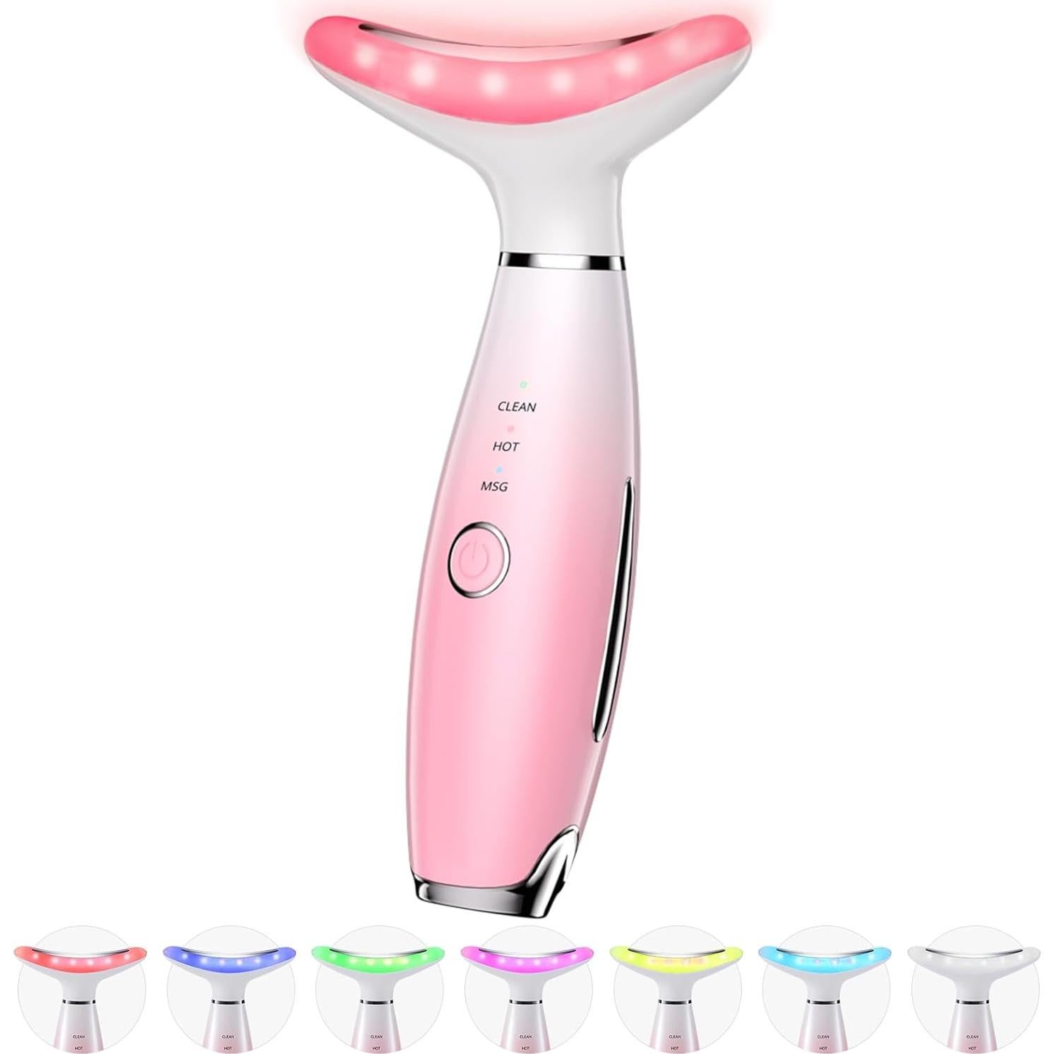 Máquina Galvánica Trinity Rosa - Terapia Luz Roja Facial