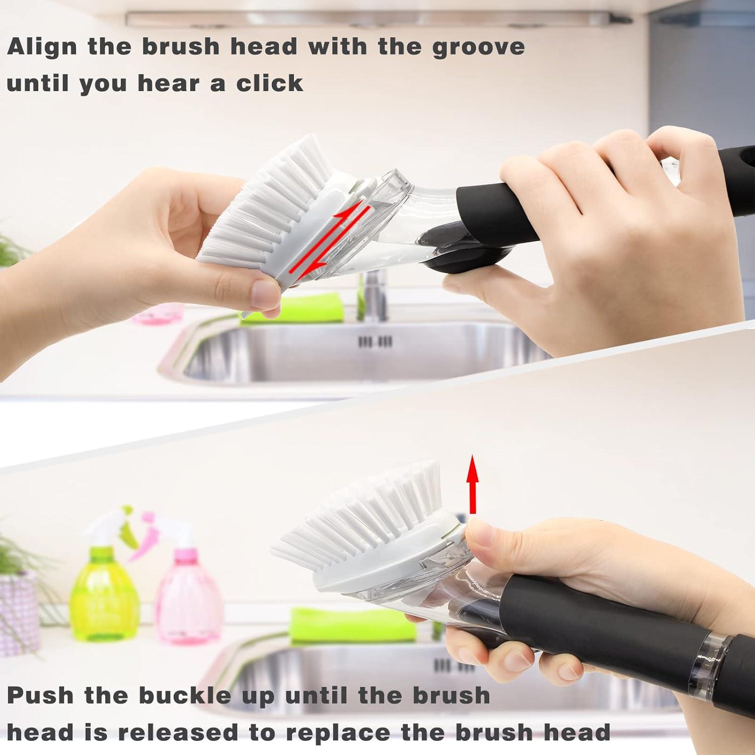 Recambios de cepillo OXO Shadowgallery - 4 cabezales de nylon