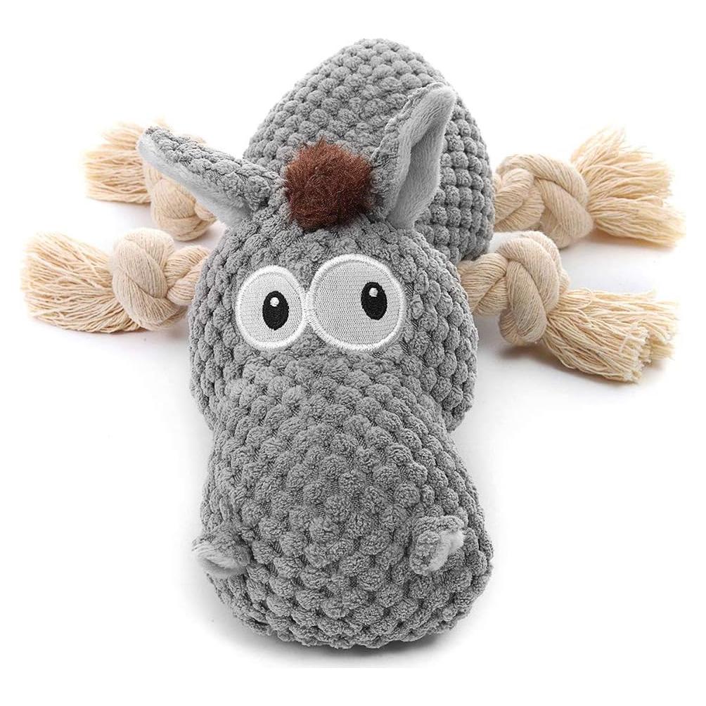 Juguete para Perro SEDIOSO Burro Peluche Squeaky 22cm