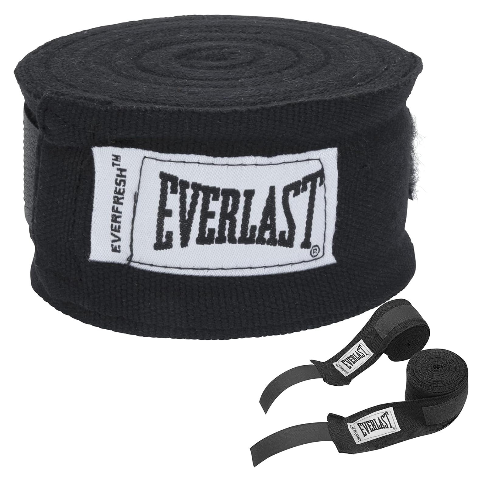 Envolturas de Mano Everlast, 3 Piezas, Lavables, Boxeo