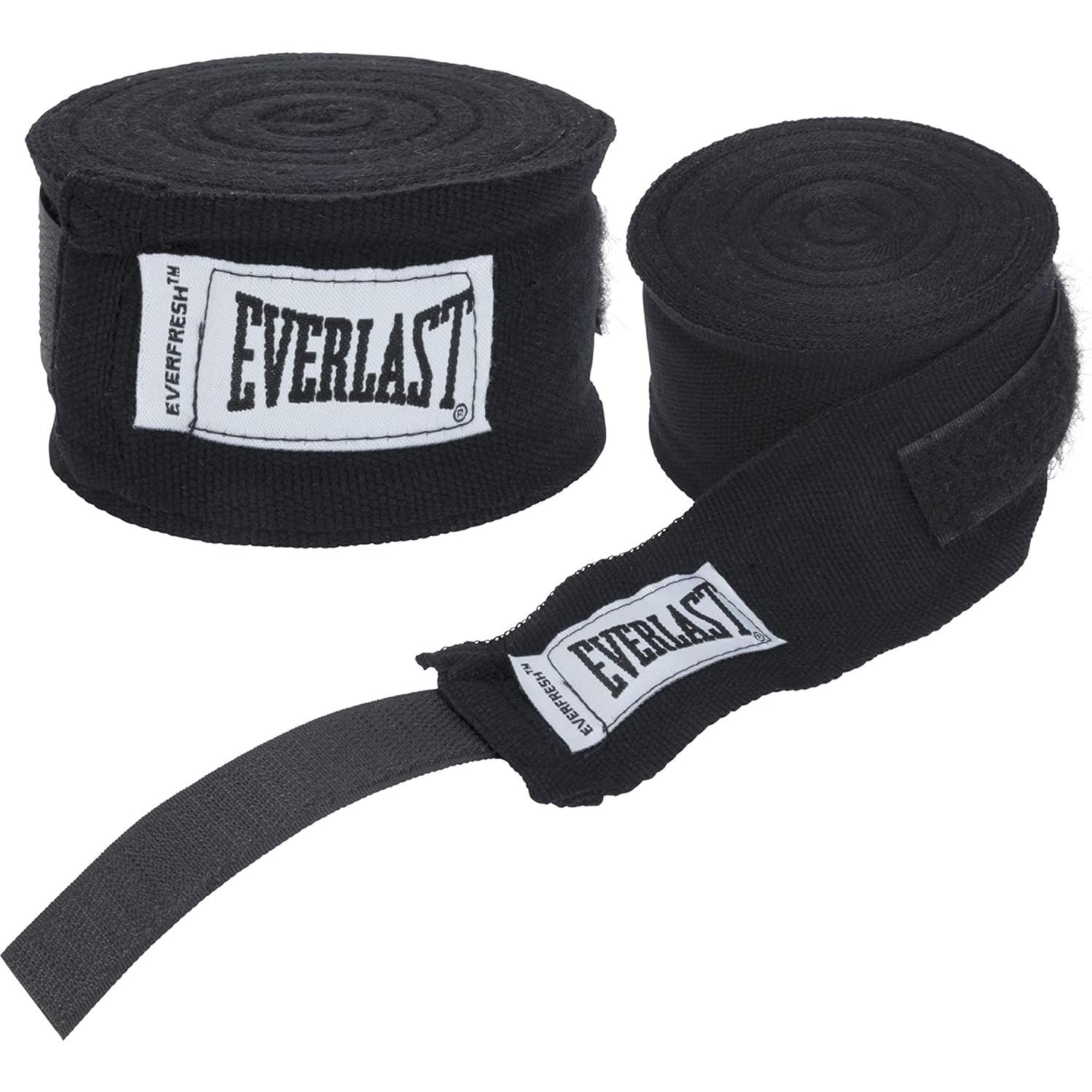 Envolturas de Mano Everlast, 3 Piezas, Lavables, Boxeo
