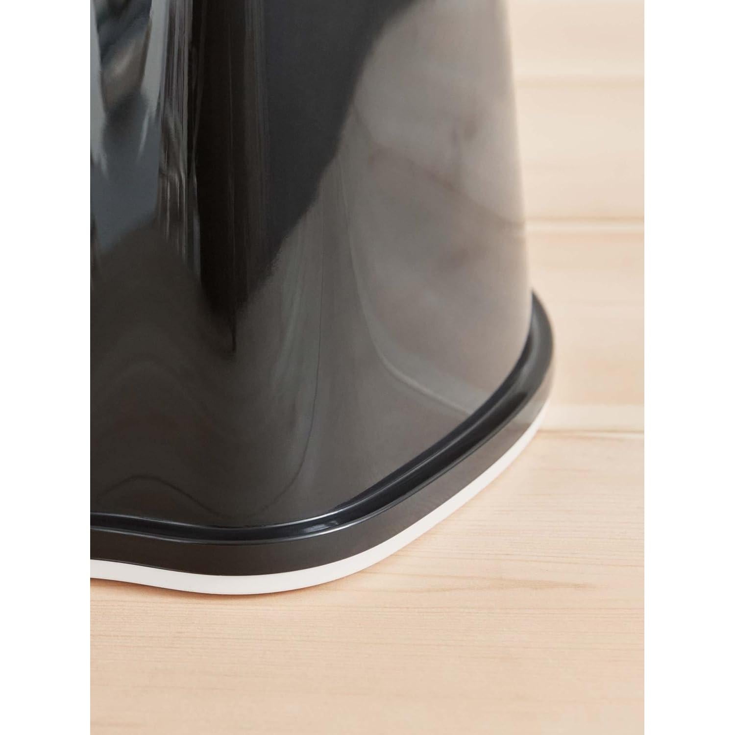 Silla de Orinal BabyBjörn Negro/Blanco, Antideslizante y Fácil de Limpiar