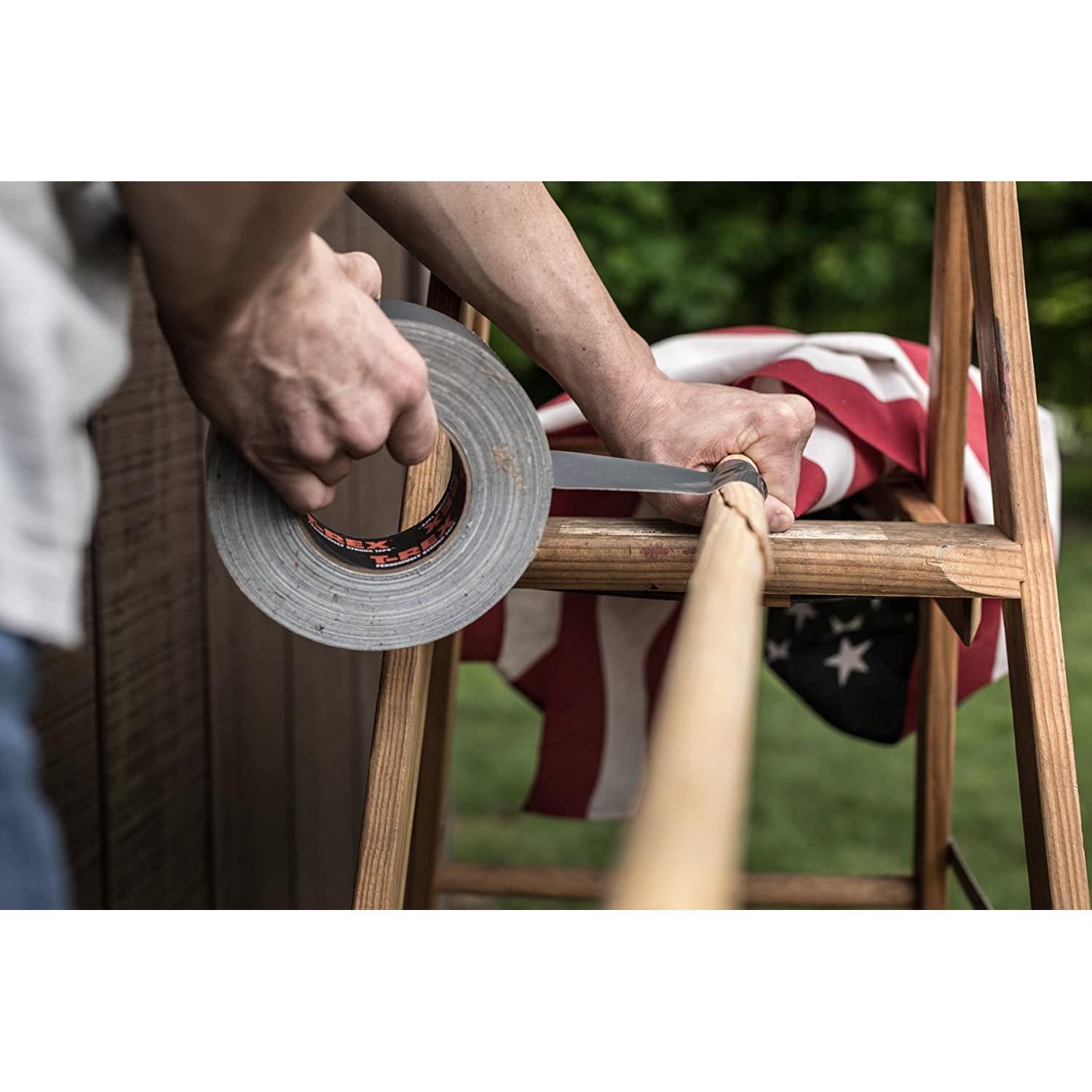 Cinta T-Rex Ducto Pesada 4.8 cm x 27.4 m Resistente UV Negra