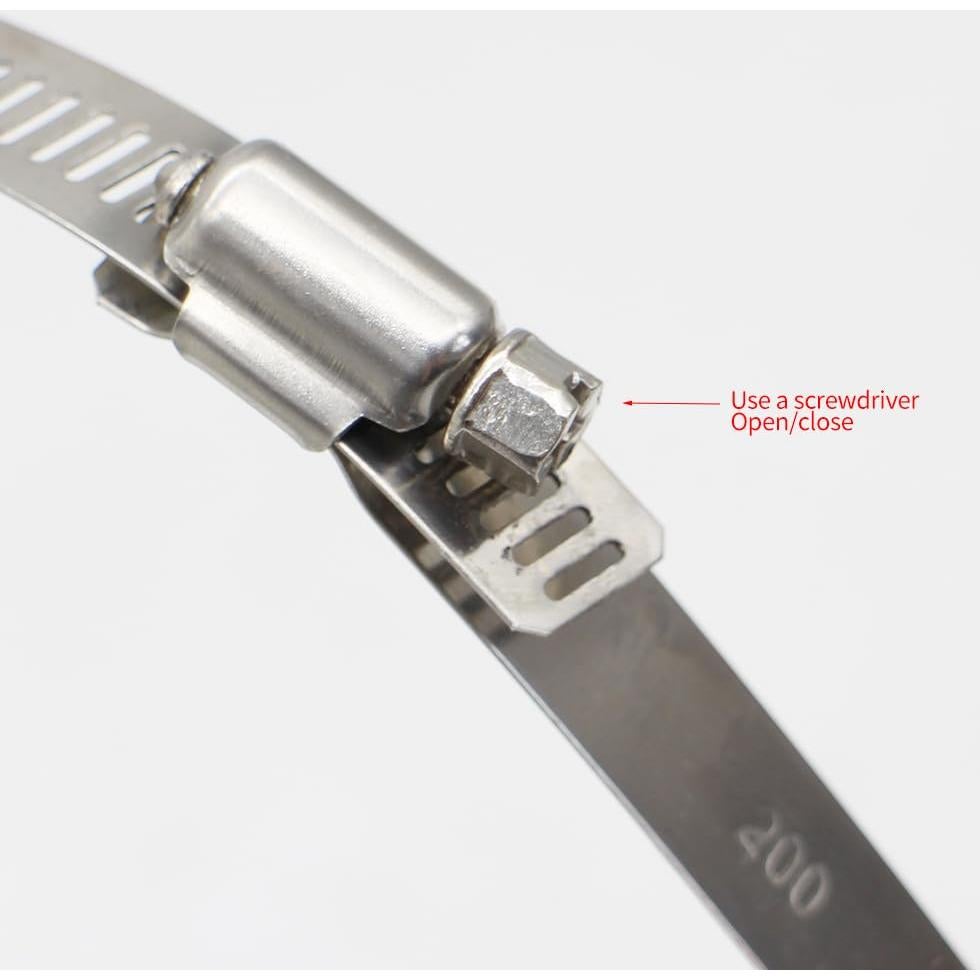 Soporte de Columna de Acero Inoxidable HUIXHAO 25x5 cm