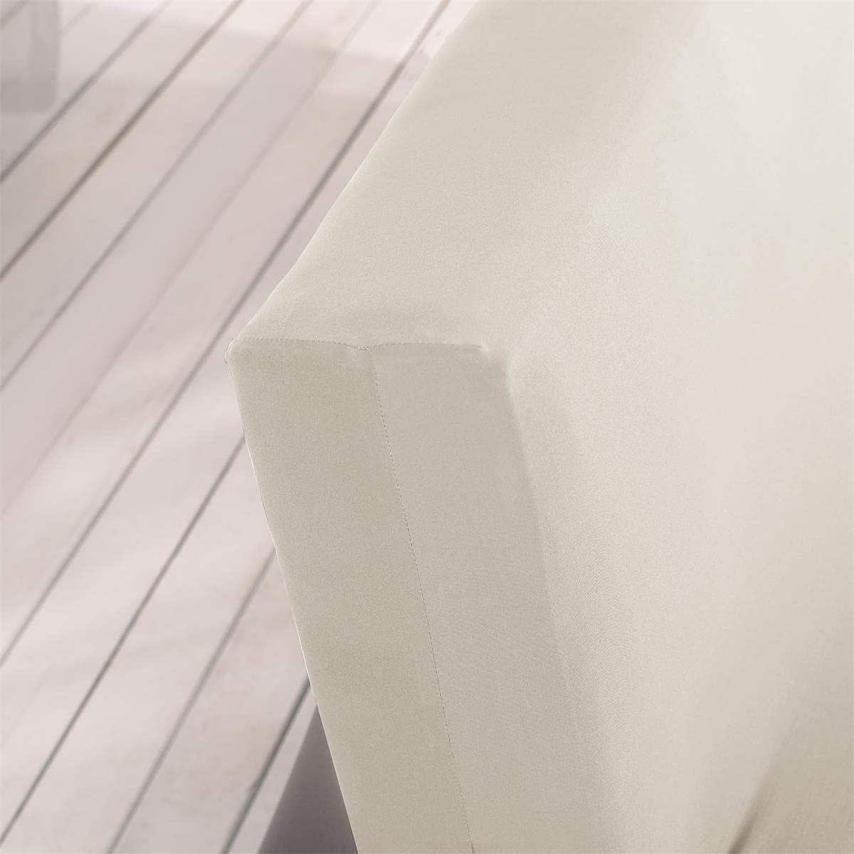 Funda Estirable para Sofá Sin Brazos Sokamore Beige 180-210 cm