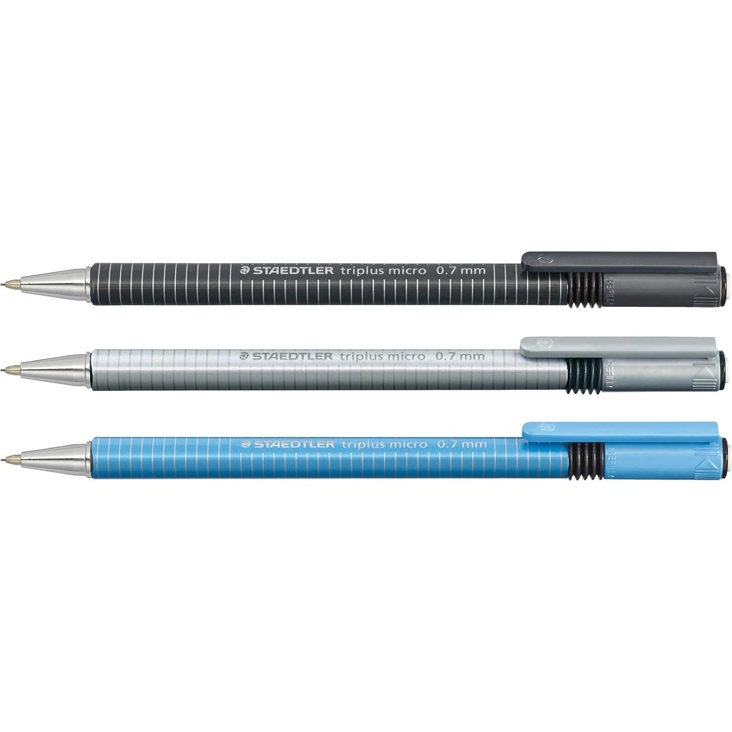 Lápices Mecánicos STAEDTLER Triplus 0.7mm HB - Paquete de 3