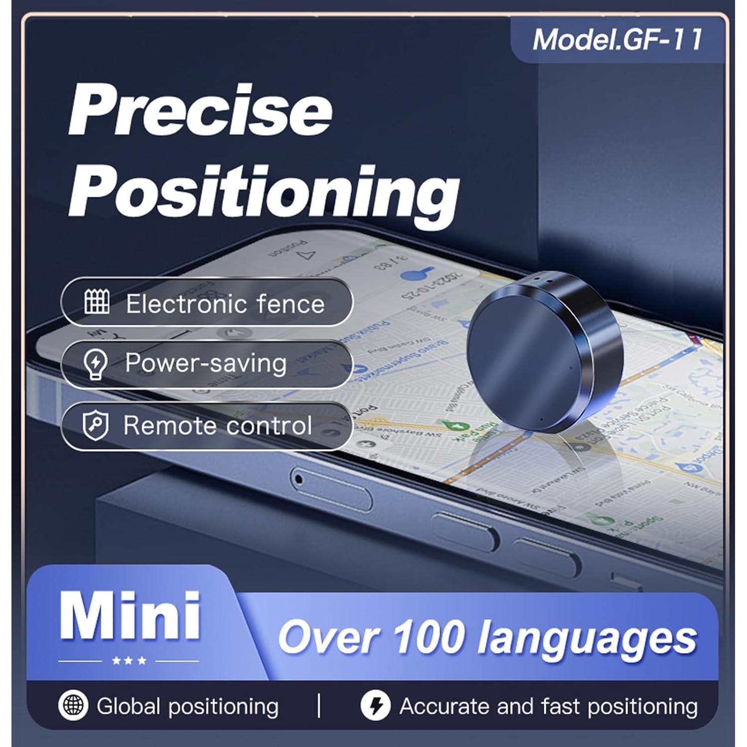 Rastreador GPS Magnético Oculto GF-11 - Sin Cuota Mensual