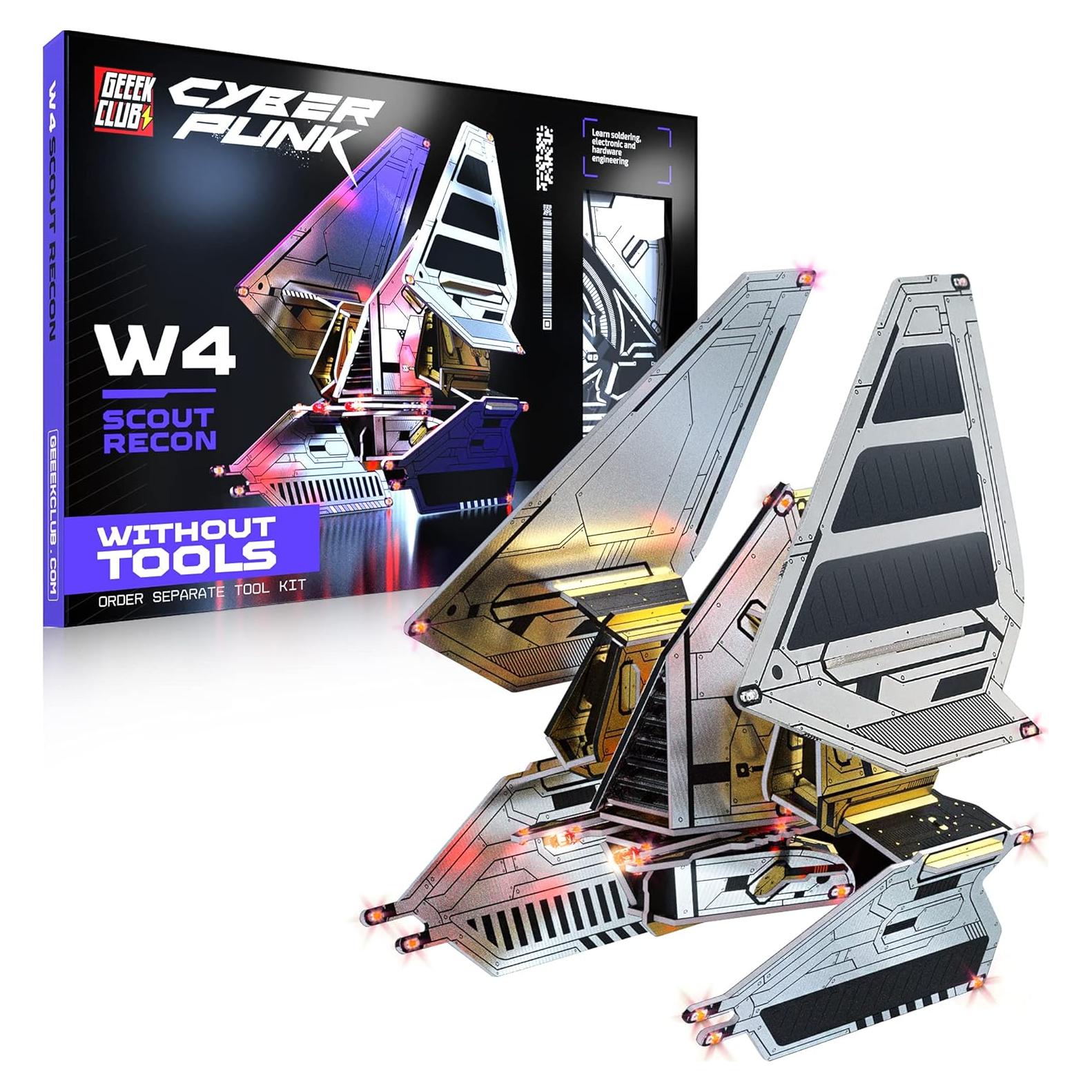 Kit de Construcción de Robots Geeek Club - Scout Recon - STEM