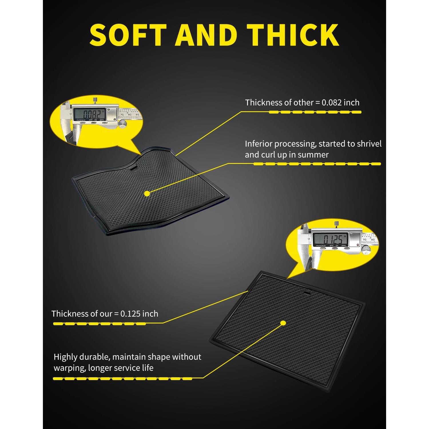 Accesorios de Alfombrilla Asgohme para Toyota Tacoma 2016-2023