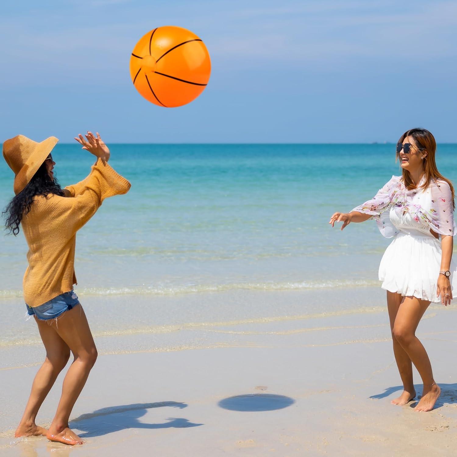 Balones de Baloncesto Inflables Durony 12 Piezas 28 cm