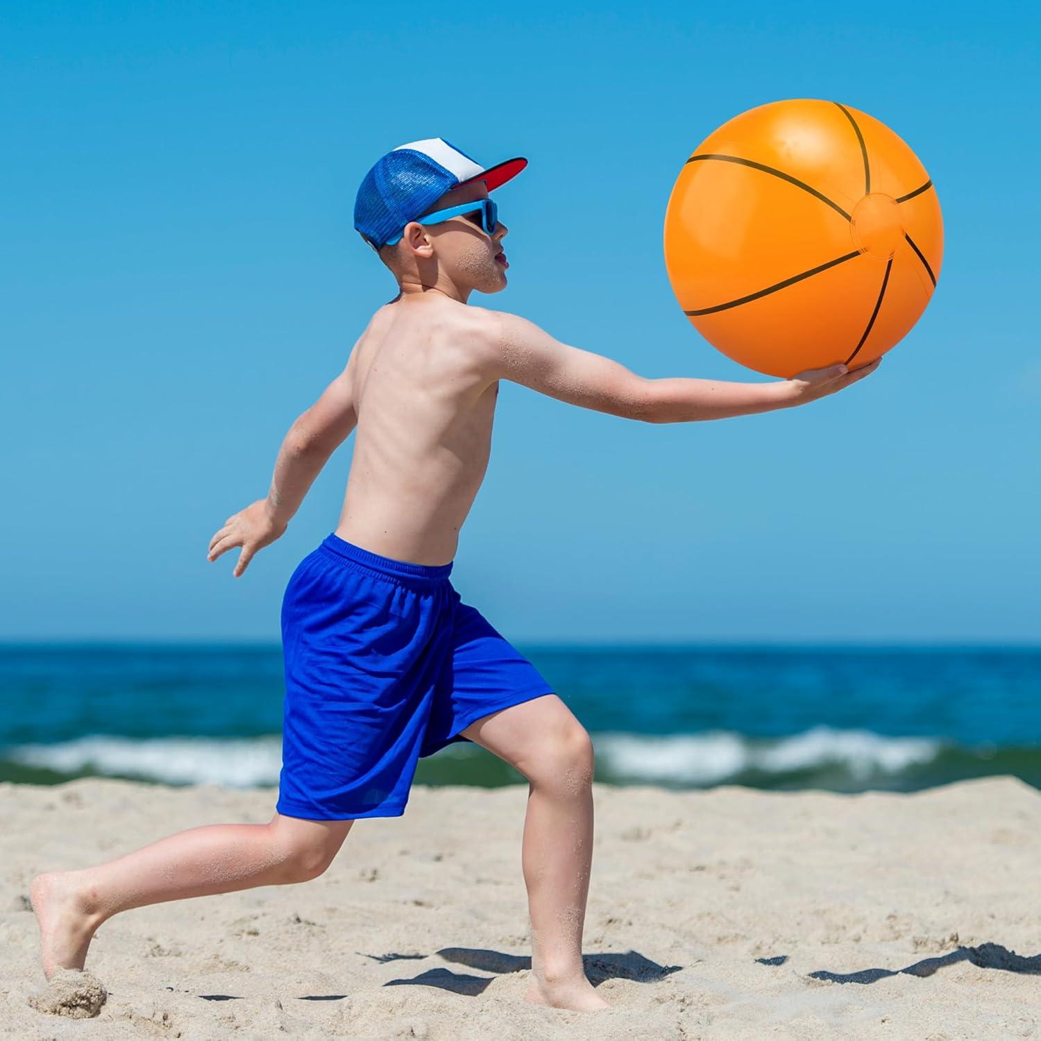 Balones de Baloncesto Inflables Durony 12 Piezas 28 cm