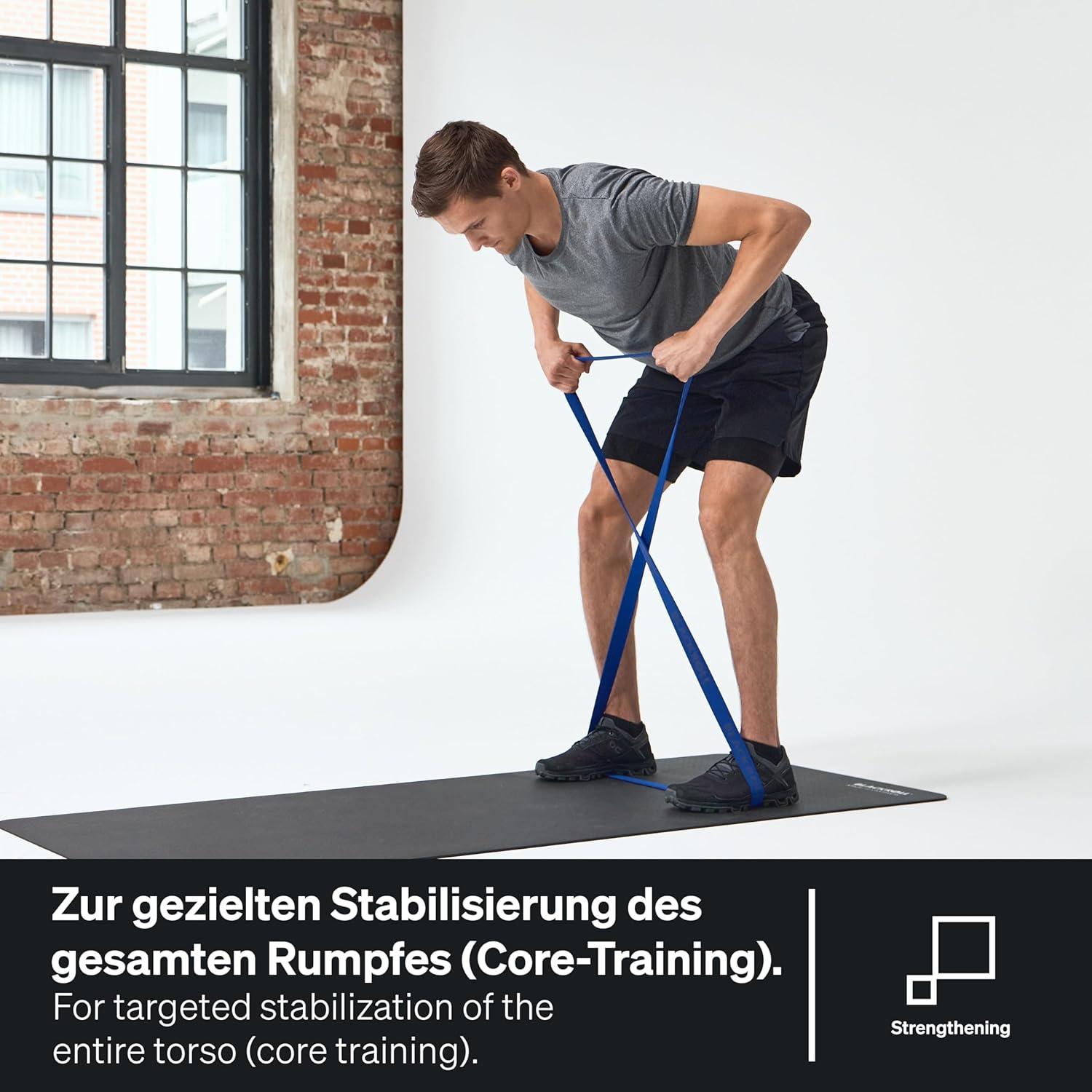 Set de Bandas de Resistencia BLACKROLL - 3 Intensidades para Ejercicio