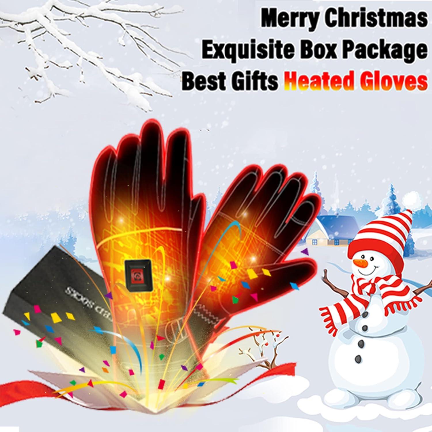 Guantes Calentados Autocastle 7.4V Unisex Impermeables Táctiles