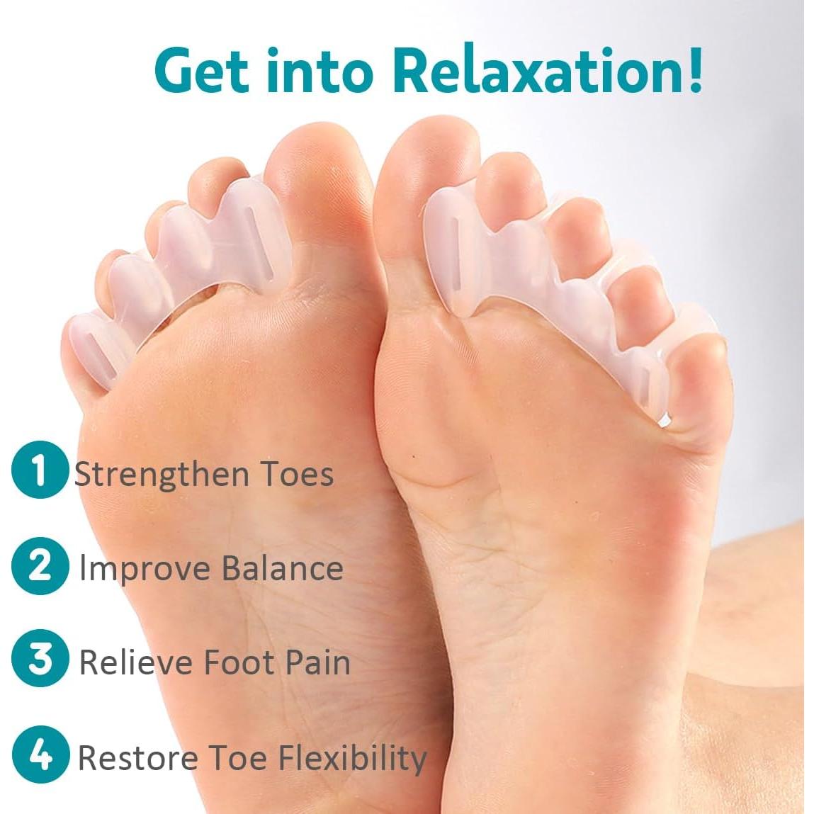 Separadores de Dedos Correctores de Juanetes KIYOKI - Unisex