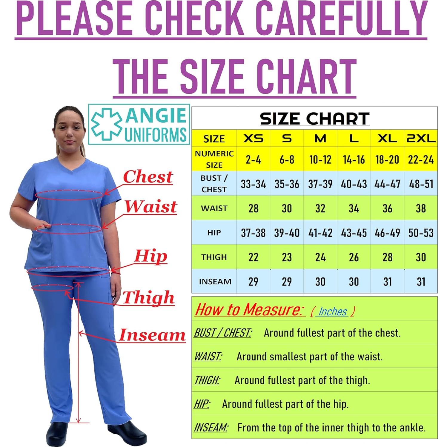 Conjunto de Scrubs YOGAFLEX Angie Uniforms Azul Real X-Small