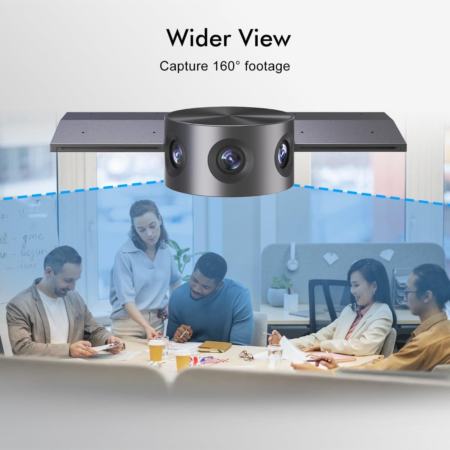 Cámara de Video 180° Meeteasy OF-6A 1080P Plug and Play