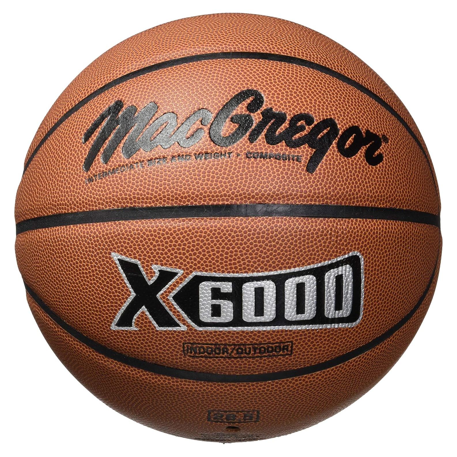 Balón de Baloncesto MacGregor X6000 Tamaño 7 Oficial