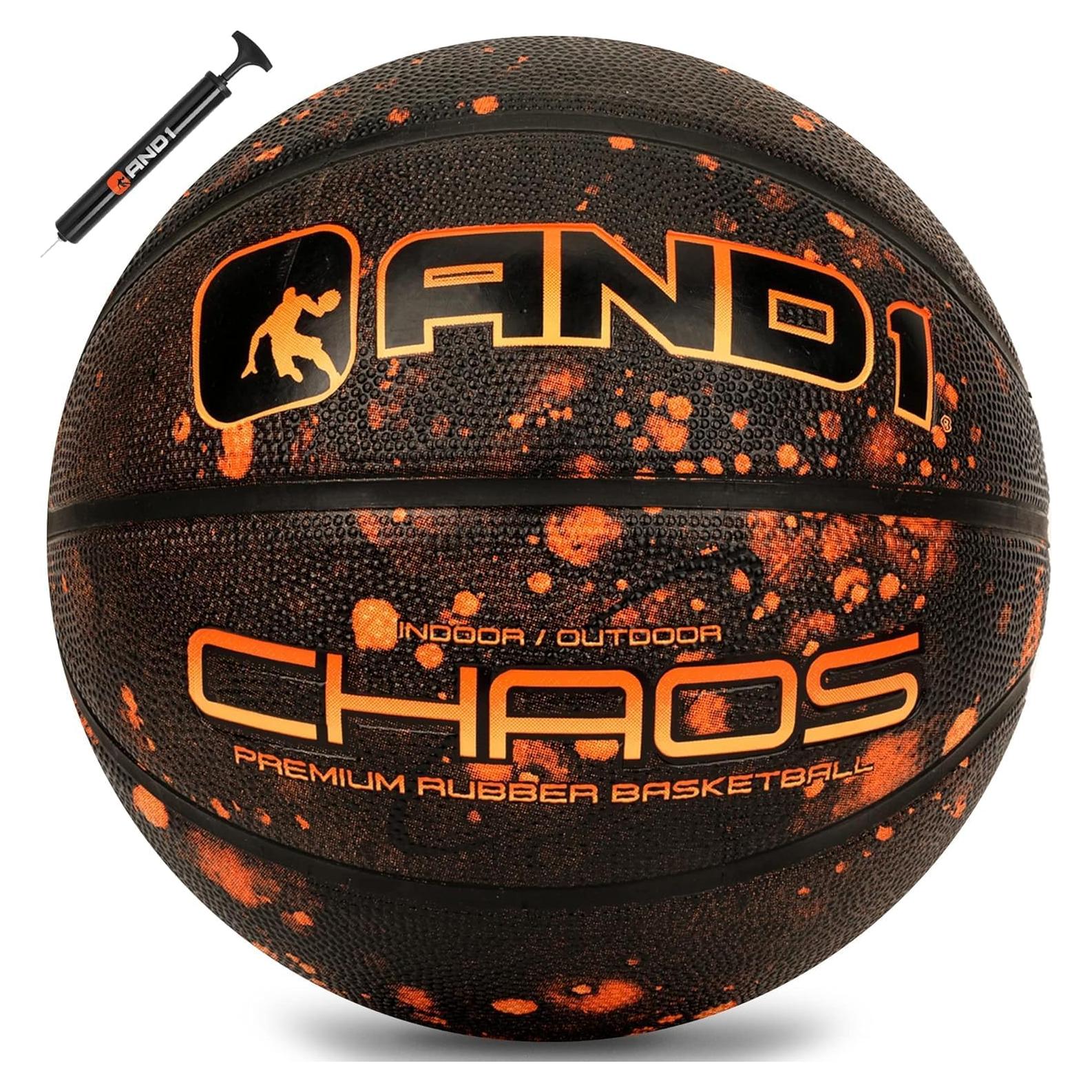 Balón de Baloncesto AND1 Caos Tamaño 7 Goma Duradera