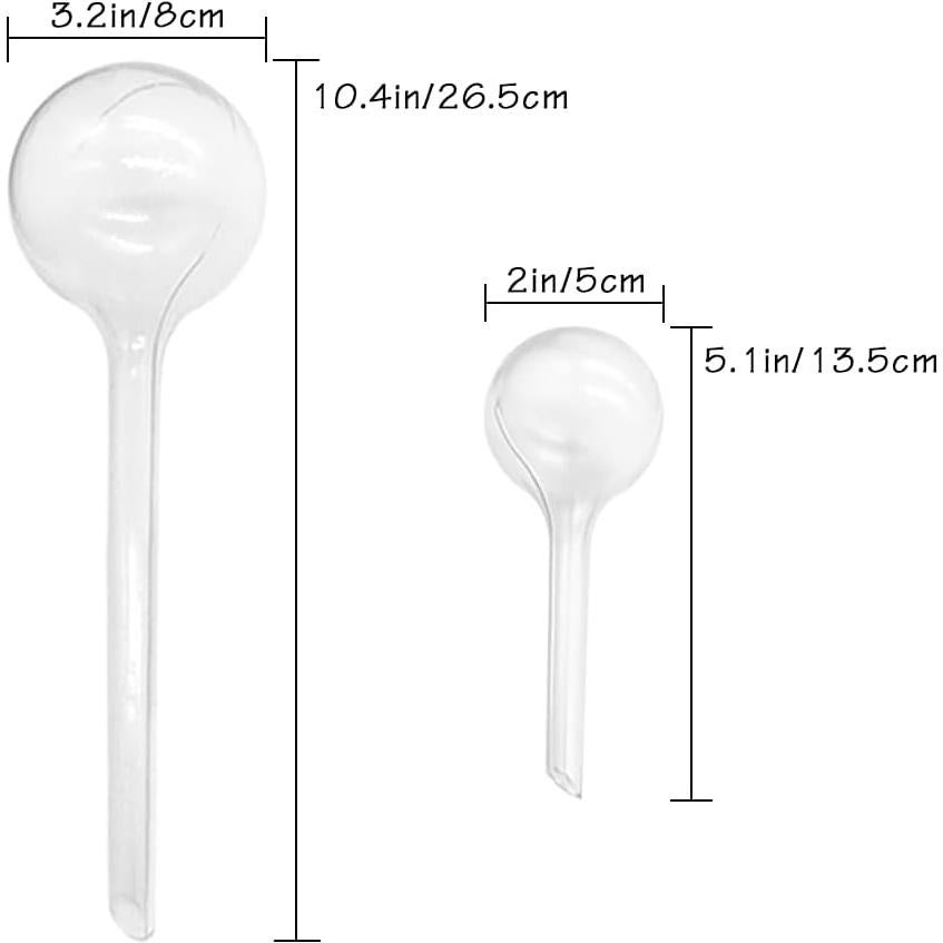 Paquete de 10 Bombillas de Riego Automático Irrmshr 26.5x8 cm