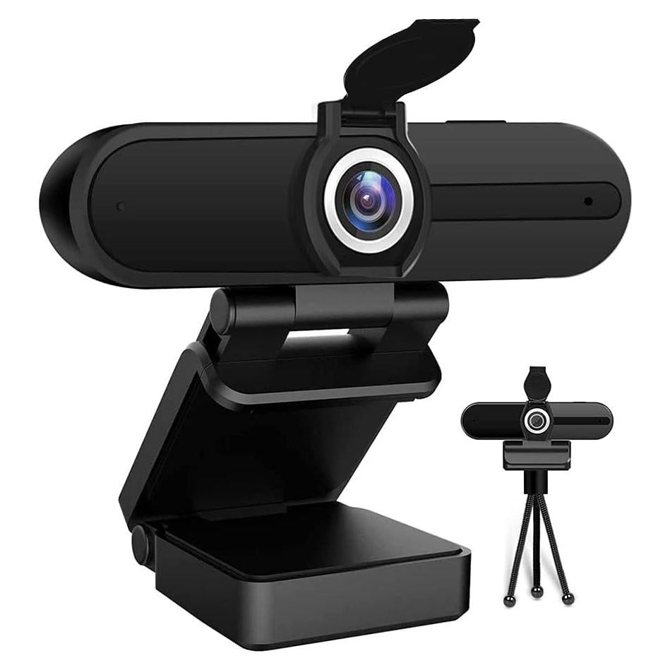 Webcam HDZIYU 4K con Micrófono y Trípode para PC