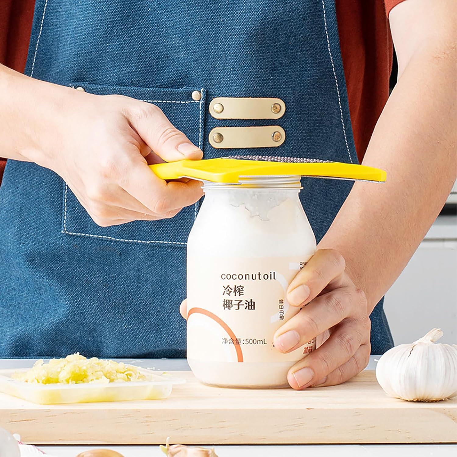 Abrebotellas Multifuncional Kunovo para Personas Mayores Amarillo